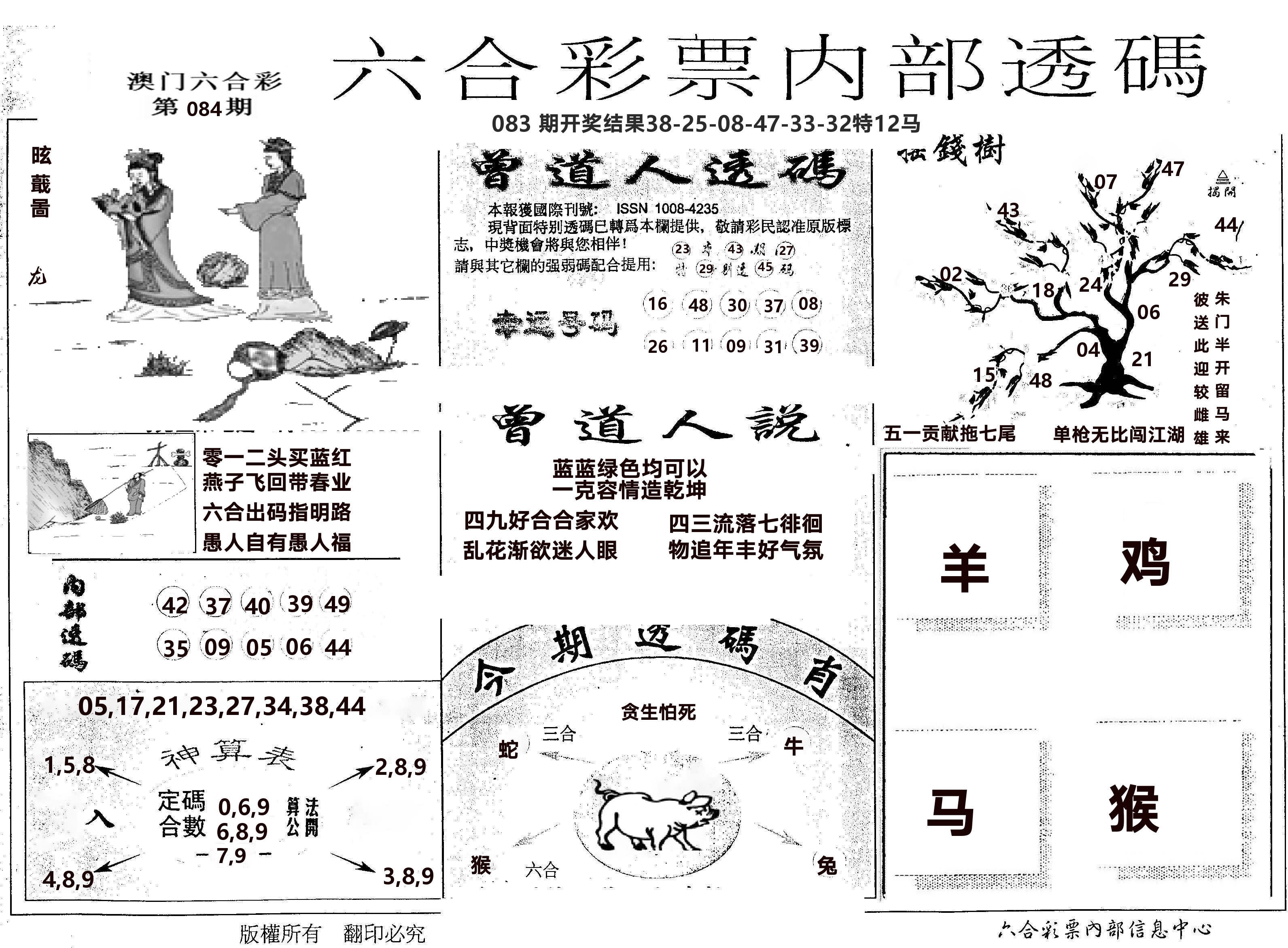 内部透码(信封) 第84期