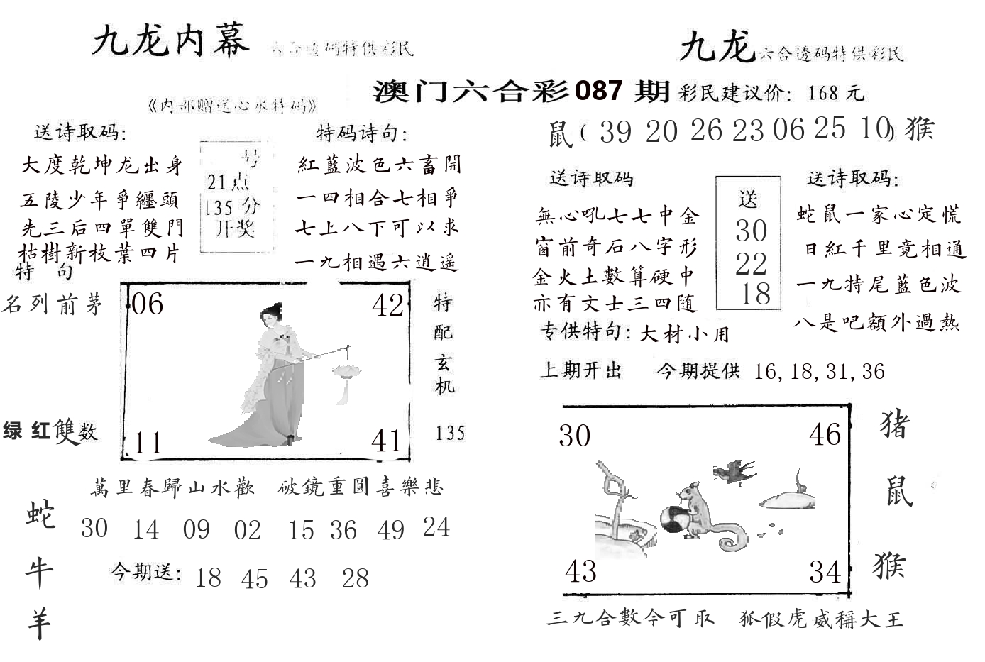 九龙内幕 第87期