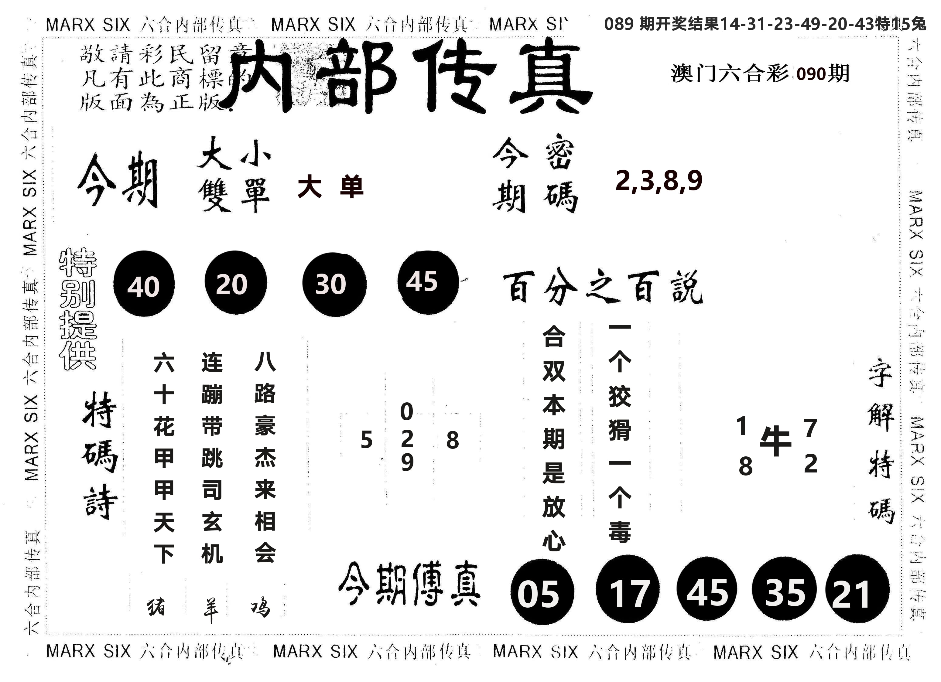 另版内部传真 第90期