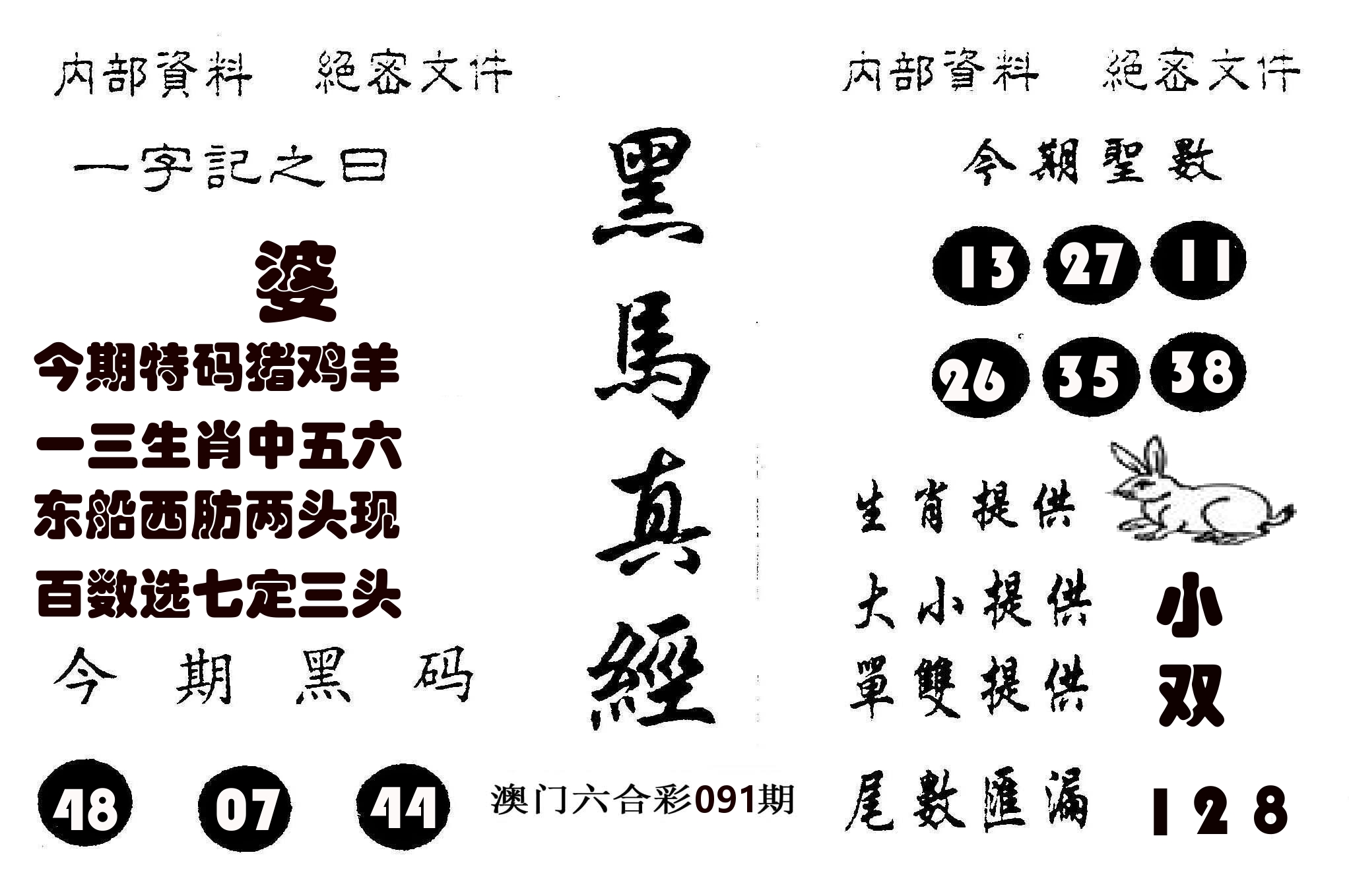 黑马真经 第91期