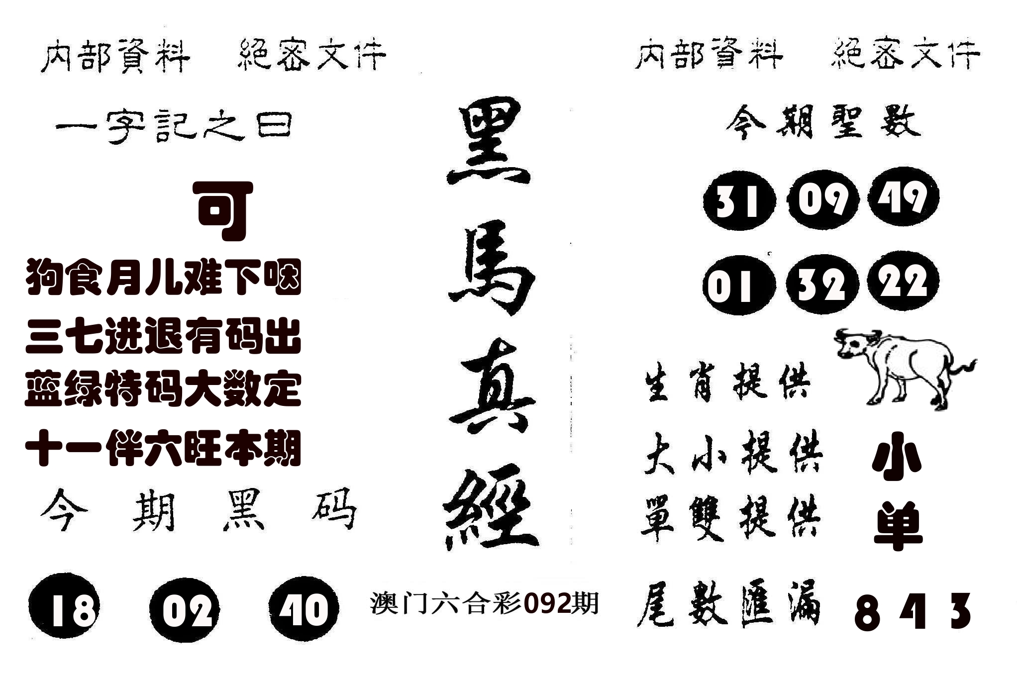 黑马真经 第92期