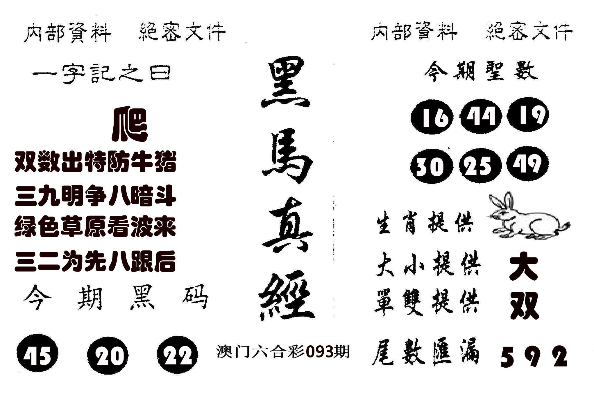 黑马真经 第93期