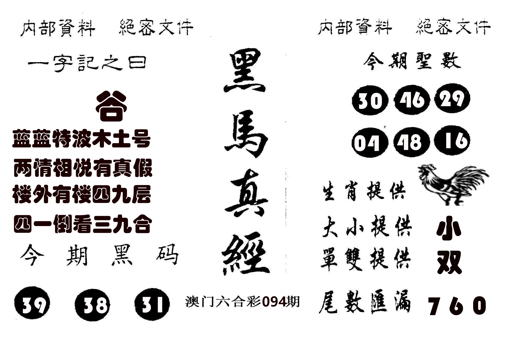 黑马真经 第94期