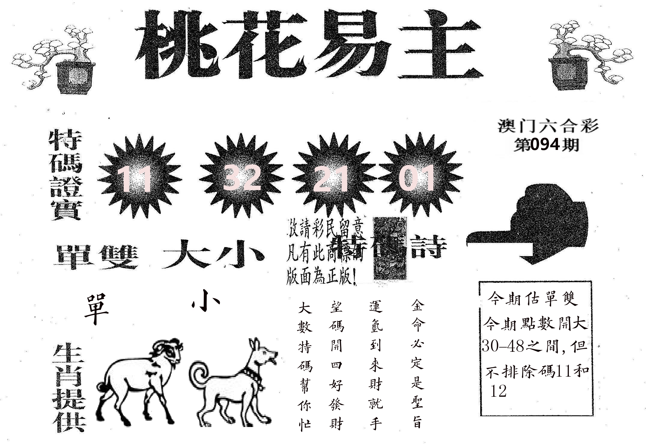 桃花易主 第94期