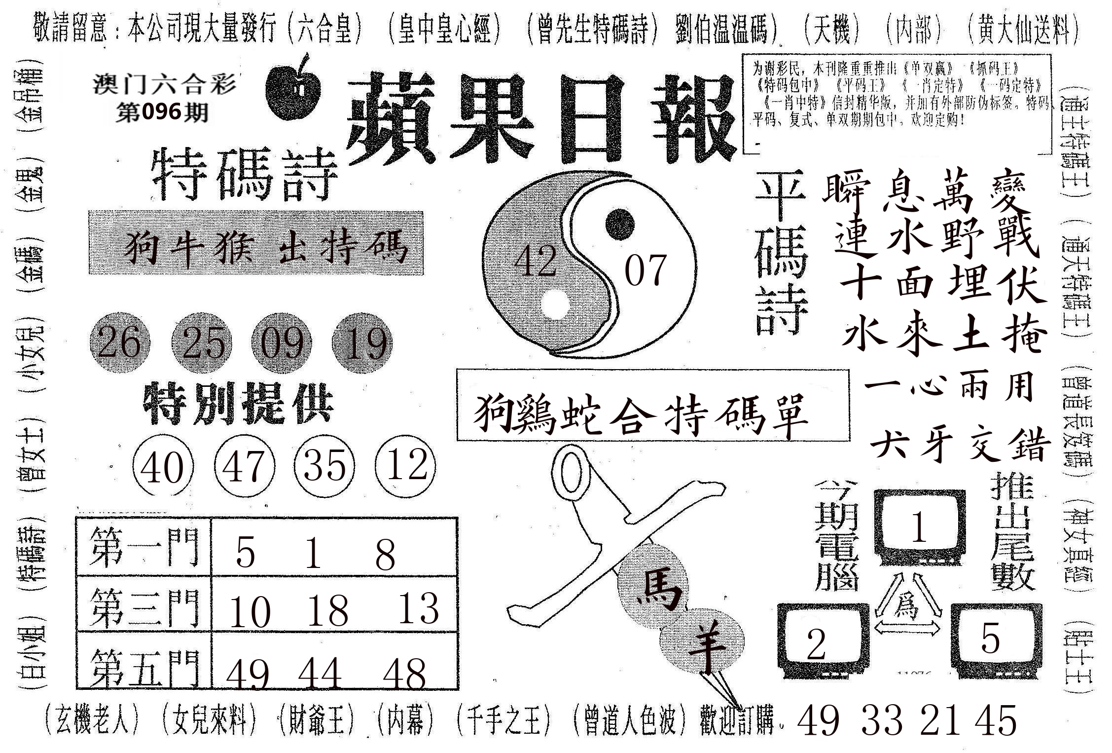 新苹果日报 第96期