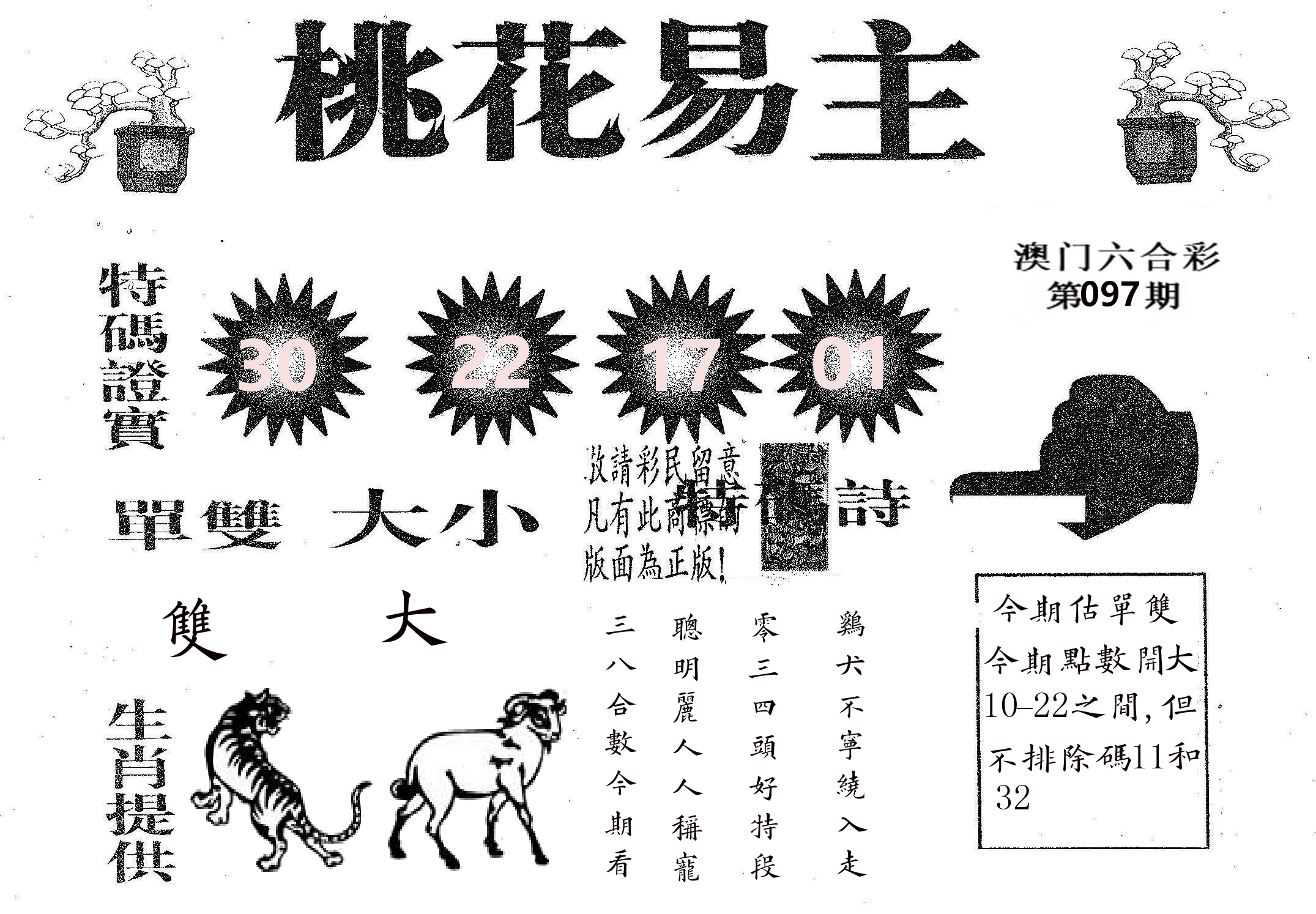 桃花易主 第97期
