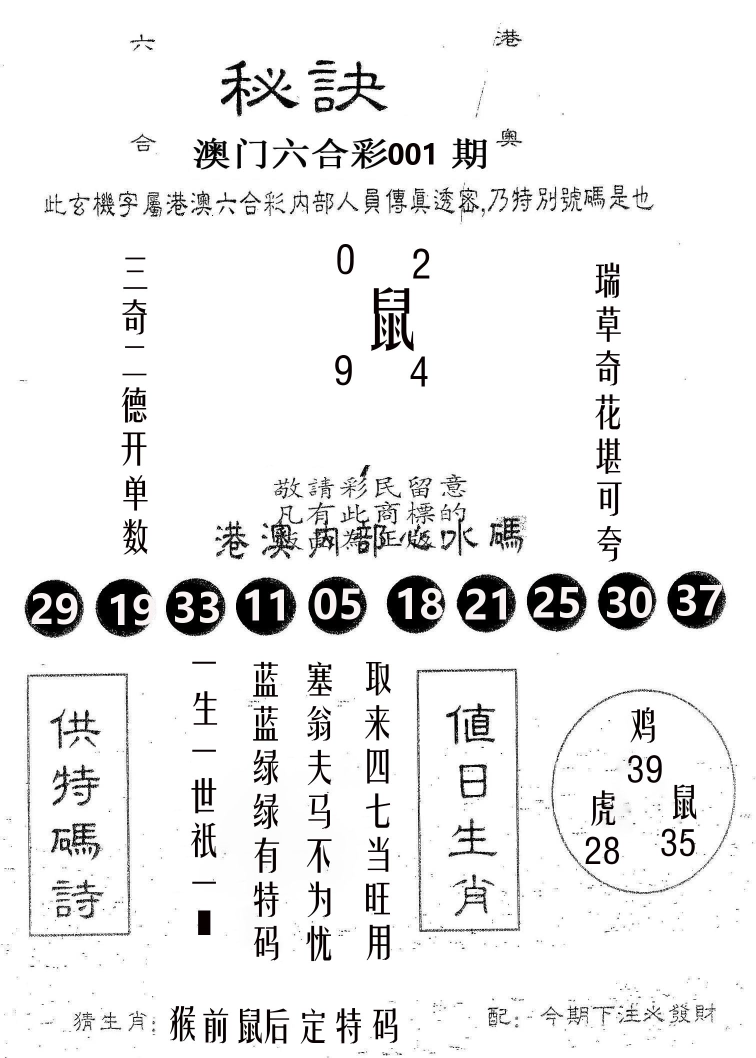 秘决 第1期