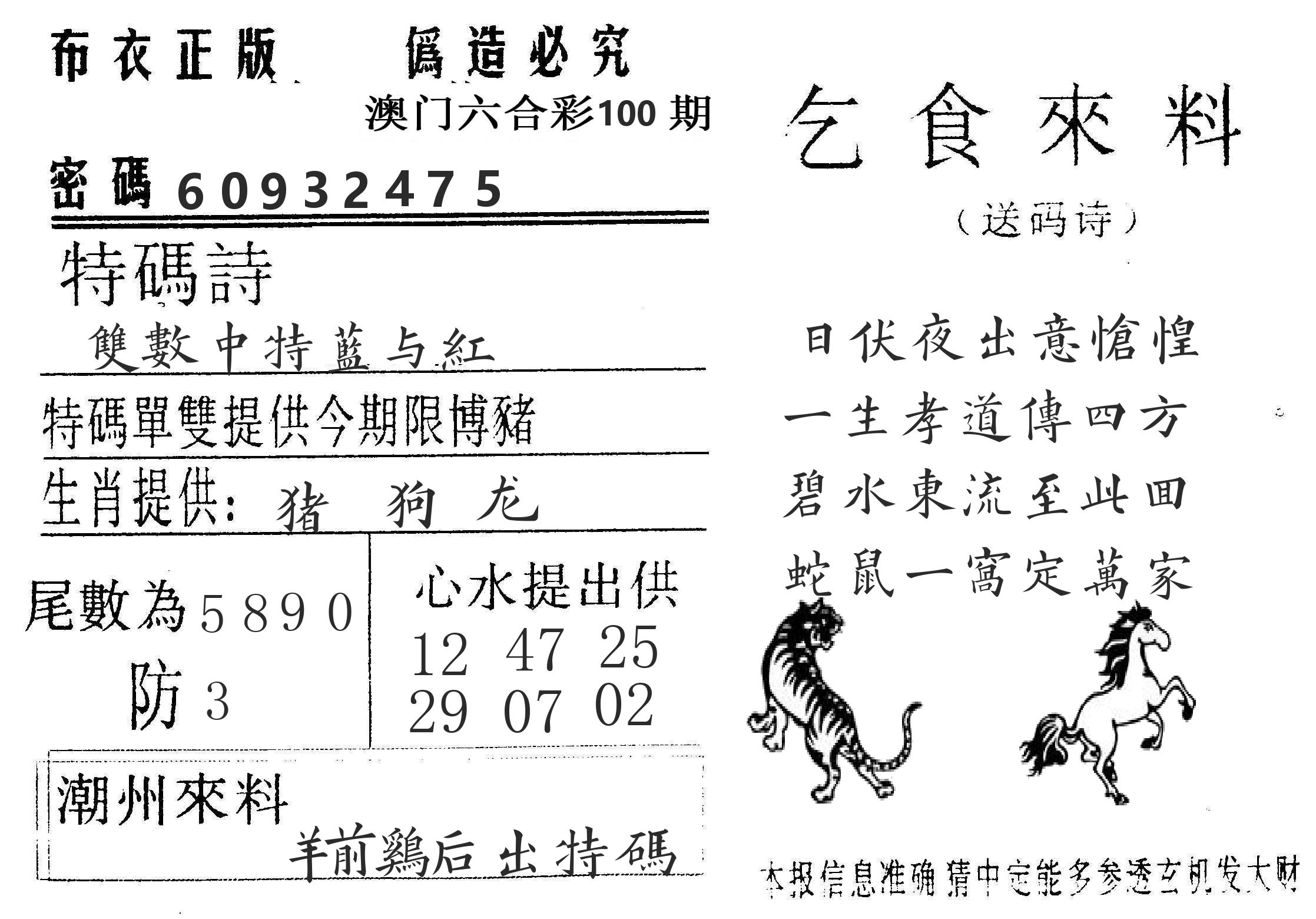 千禧码王 第100期