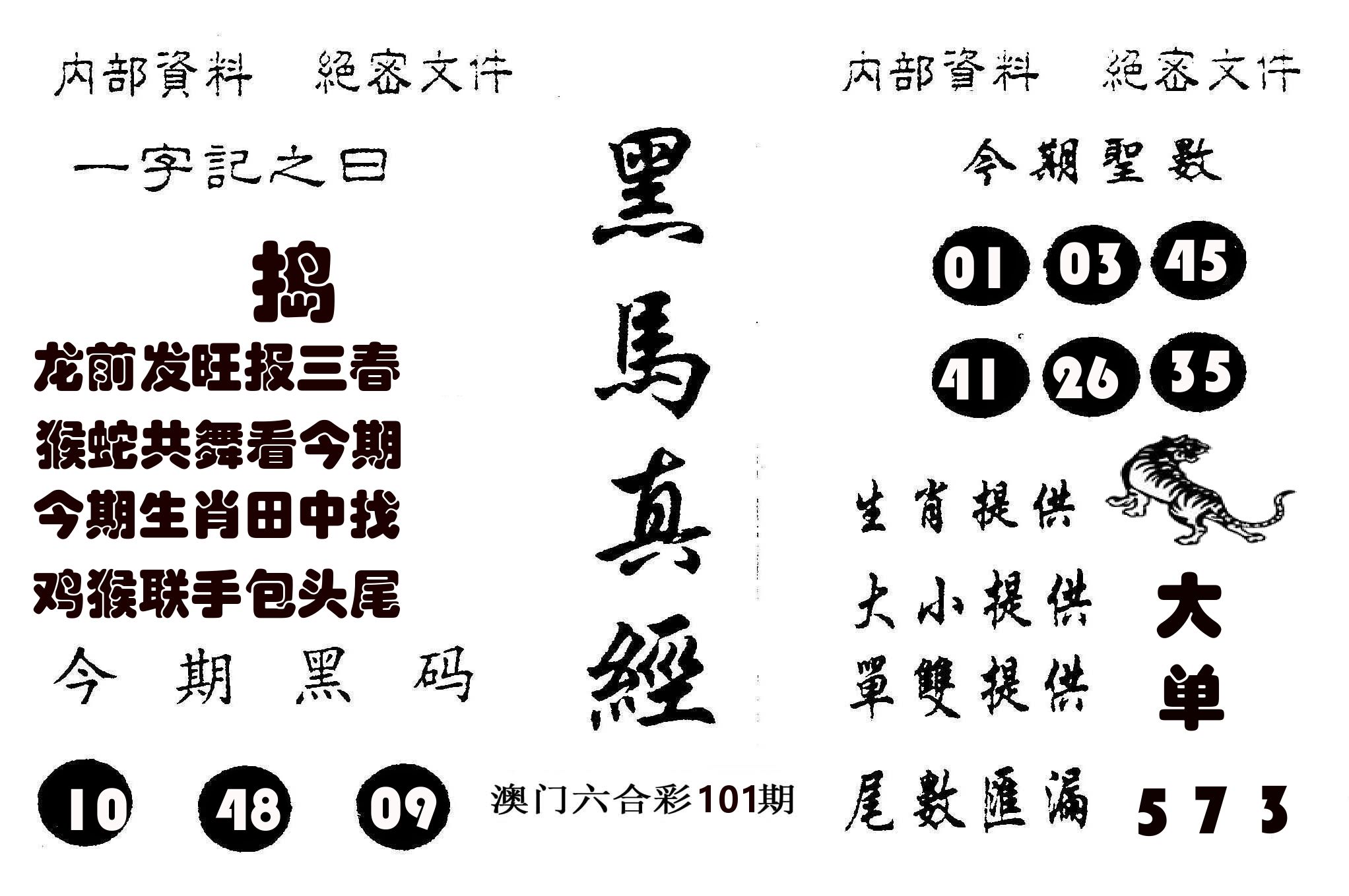 黑马真经 第101期
