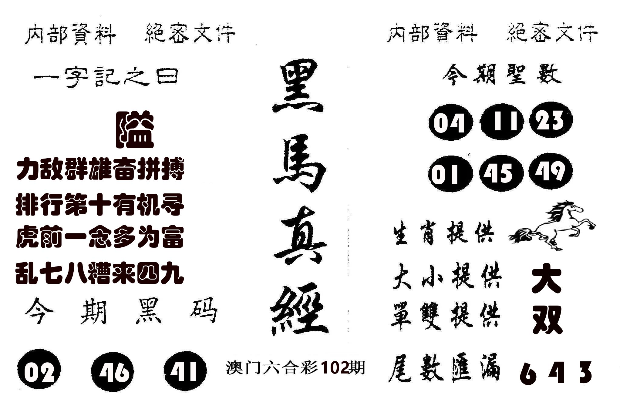 黑马真经 第102期