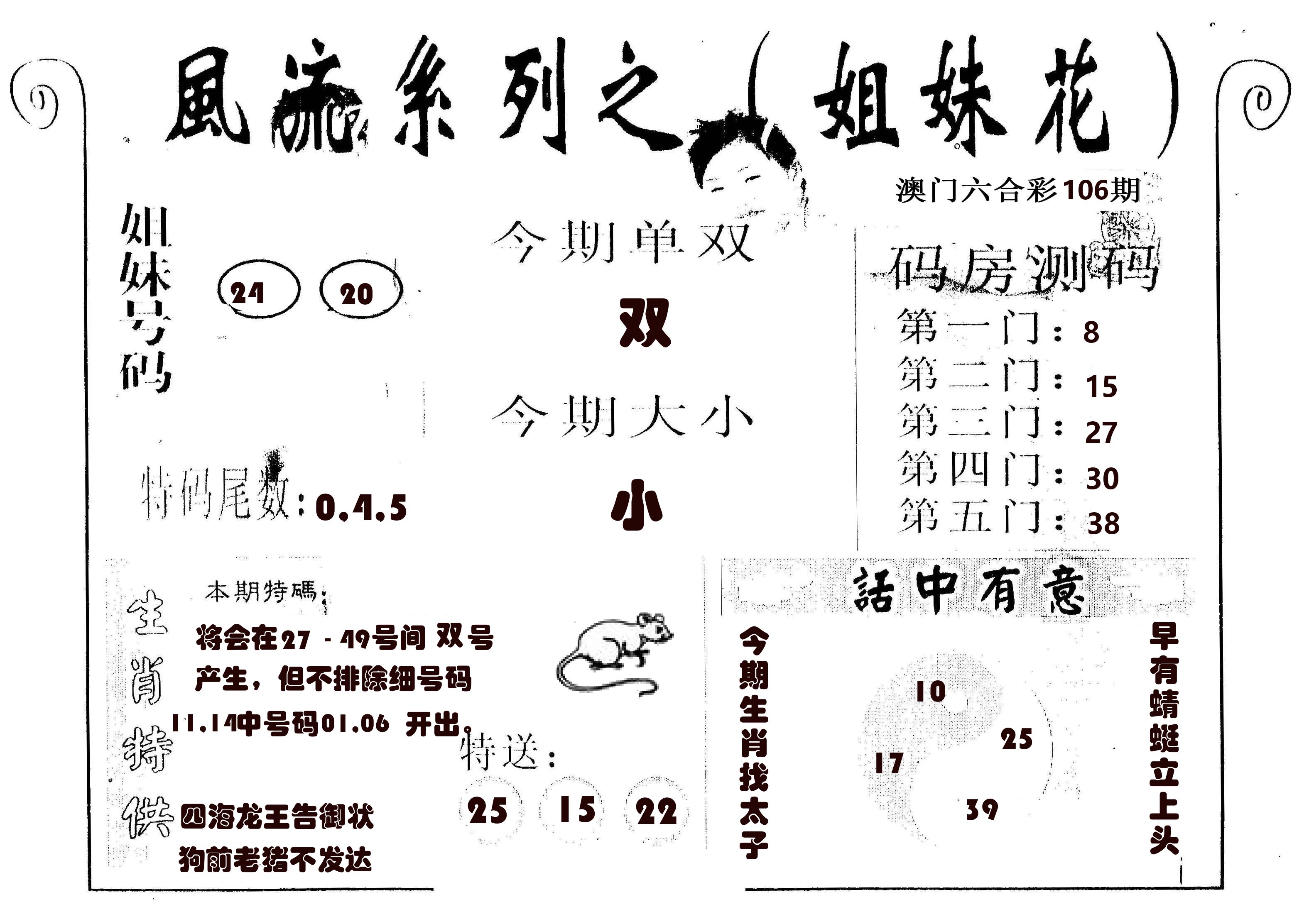 风流系列-1 第106期
