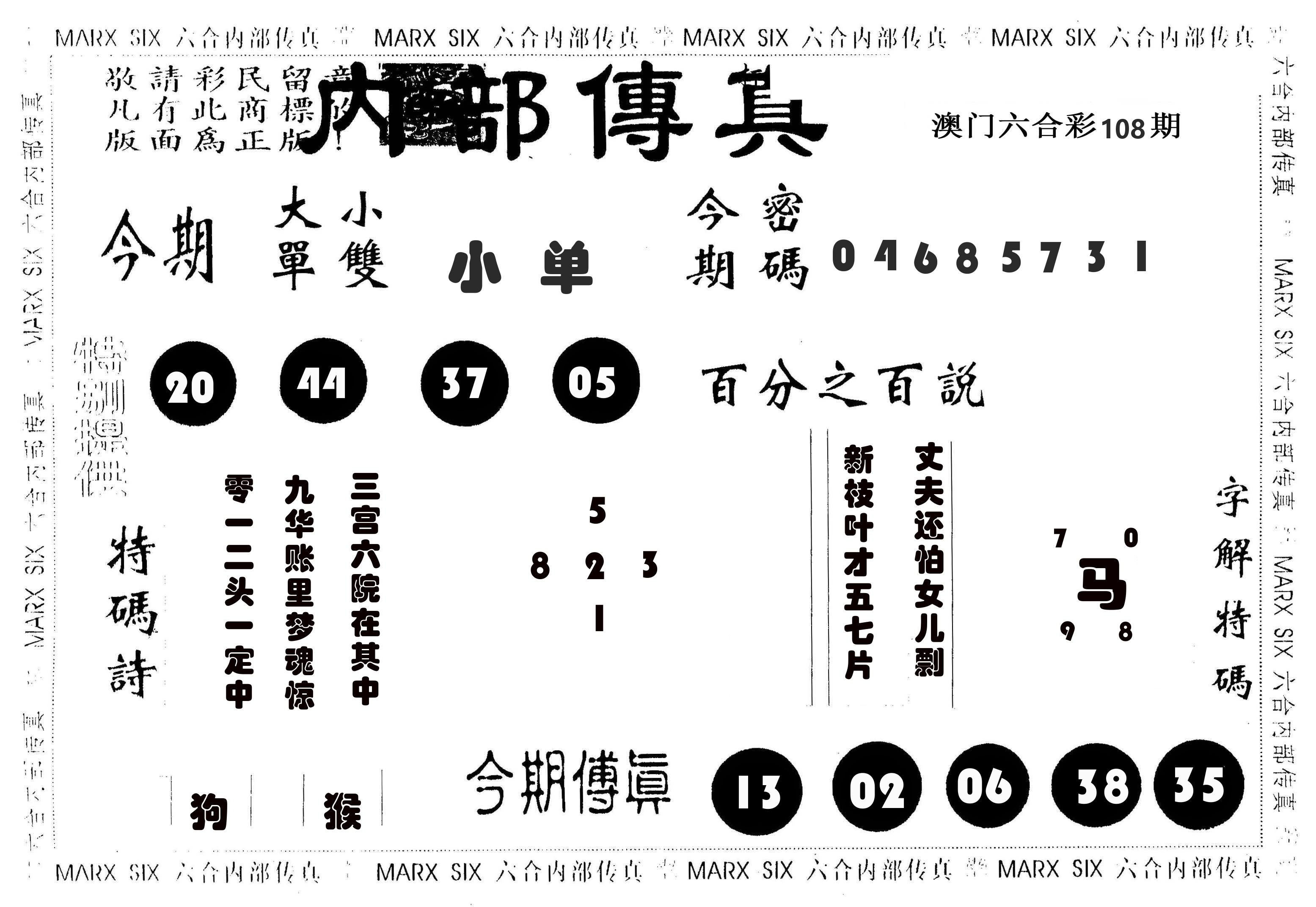 内部传真 第108期