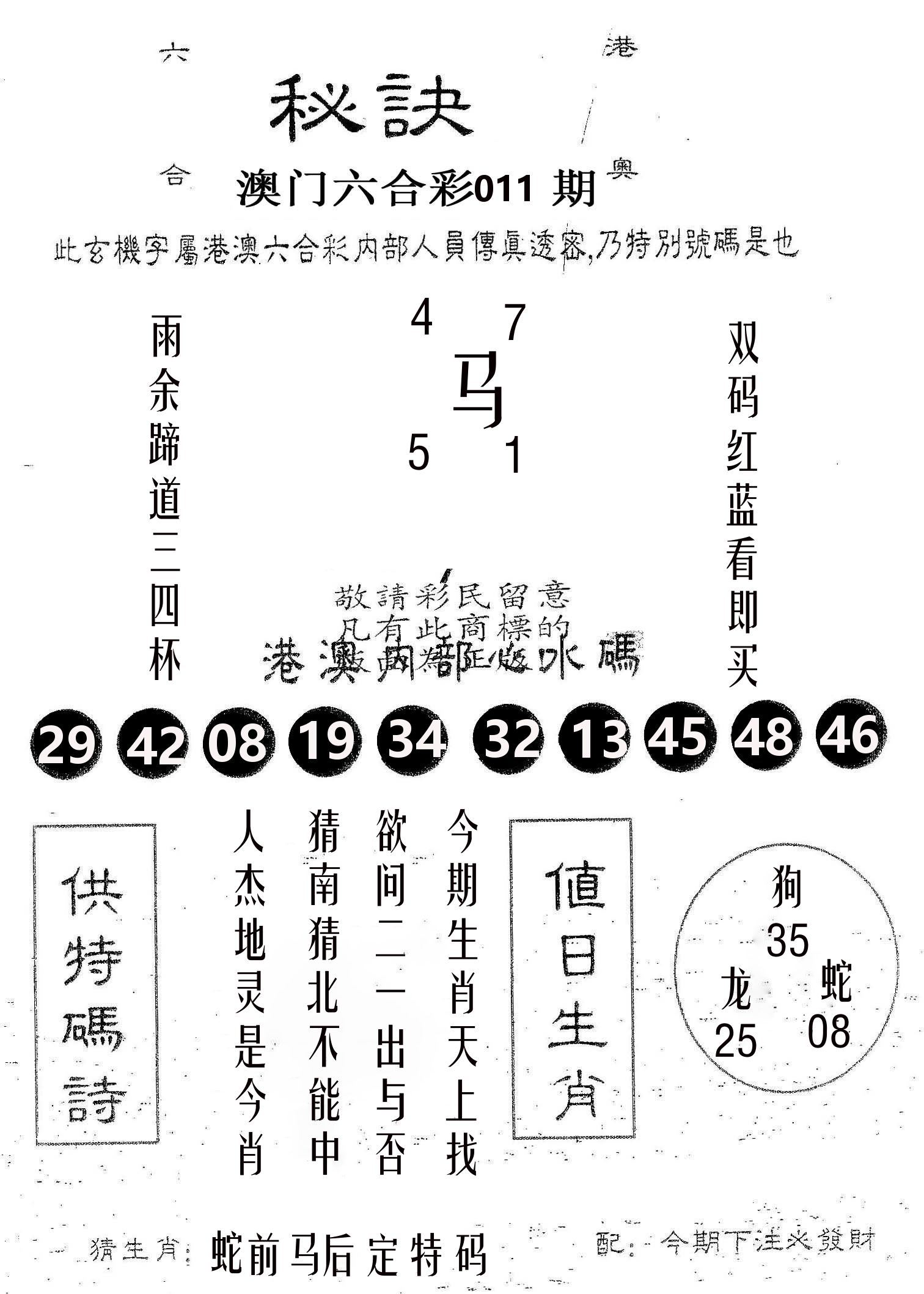 秘决 第11期