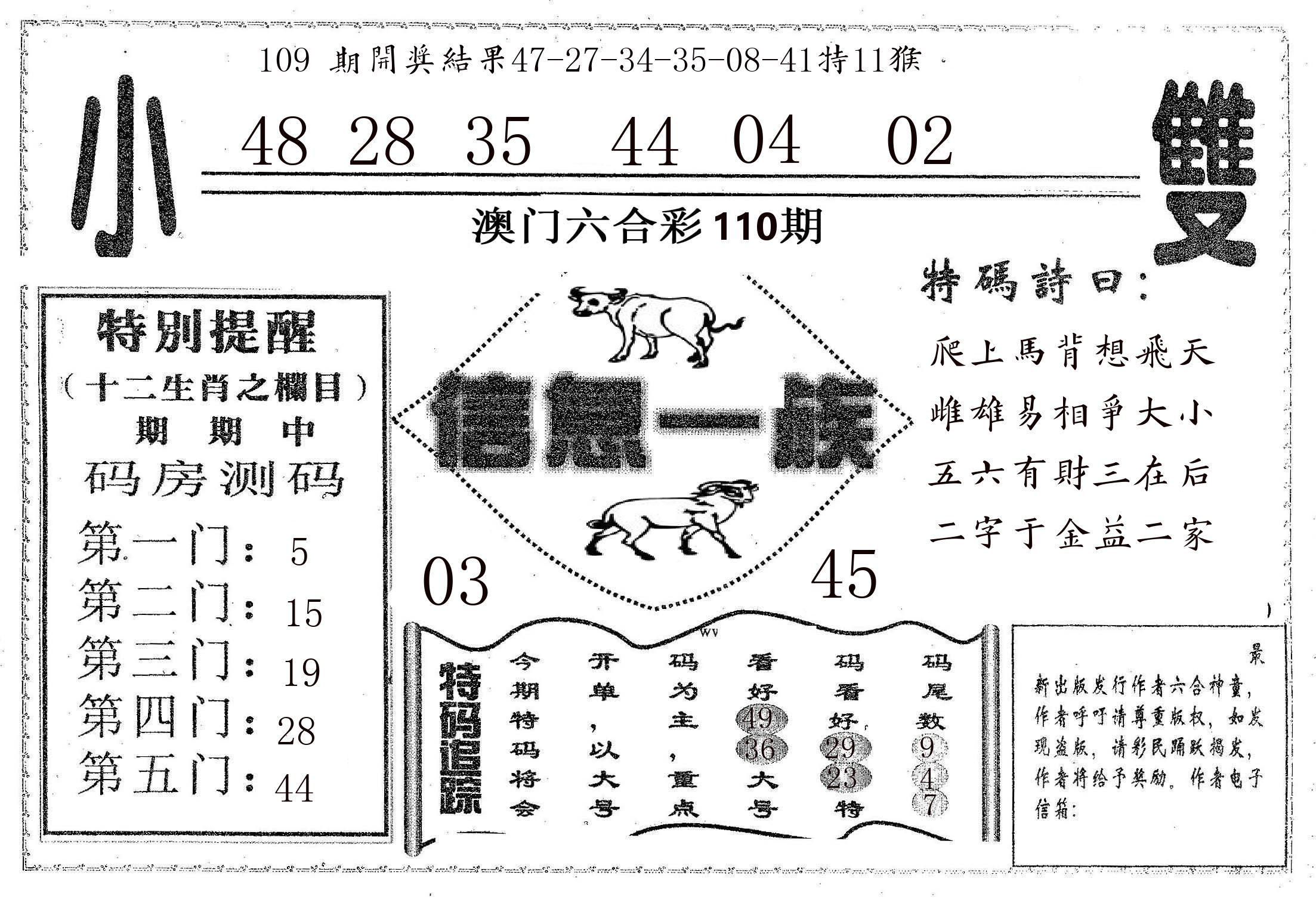 信息一族 第110期