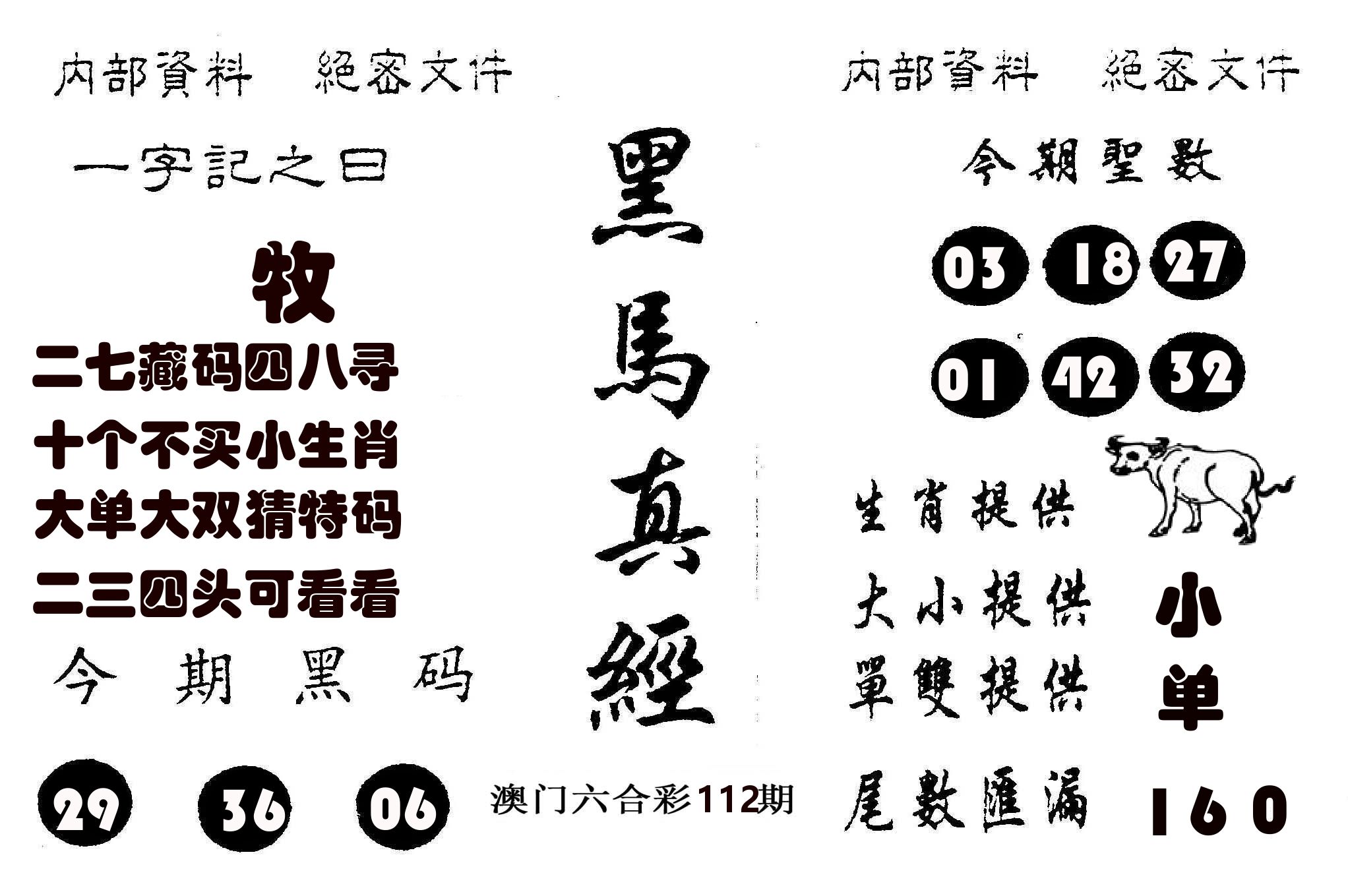 黑马真经 第112期