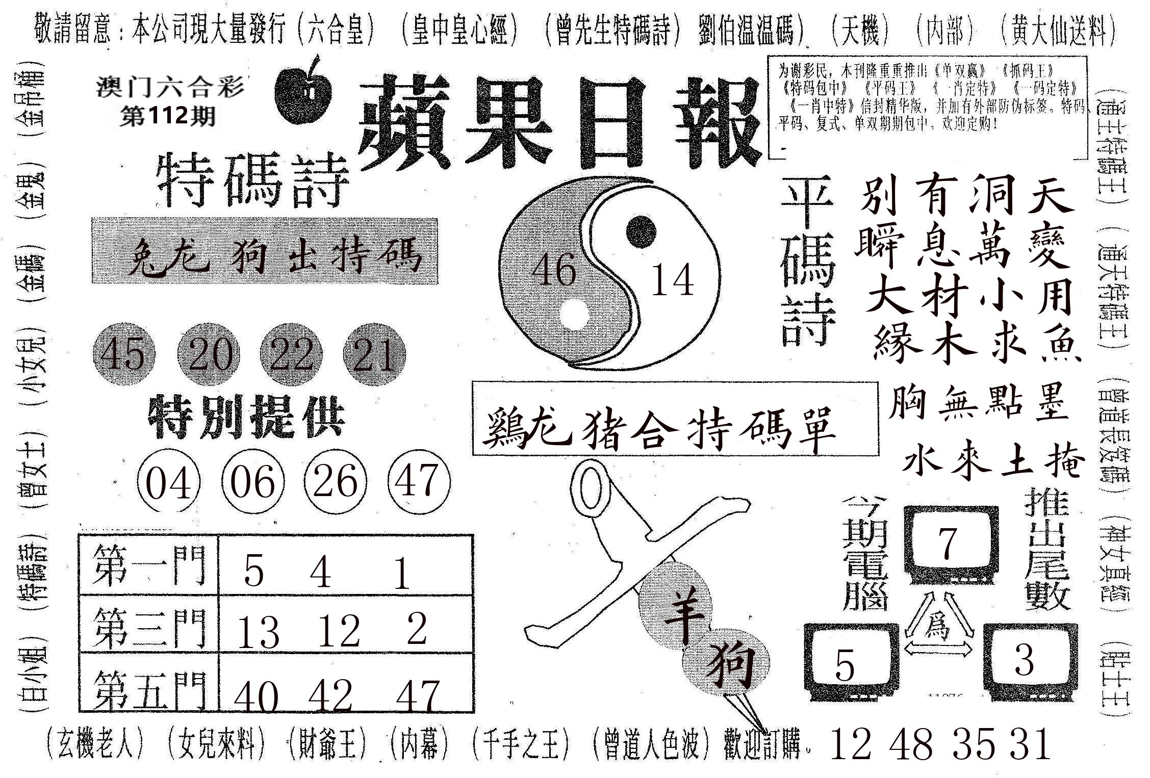 新苹果日报 第112期