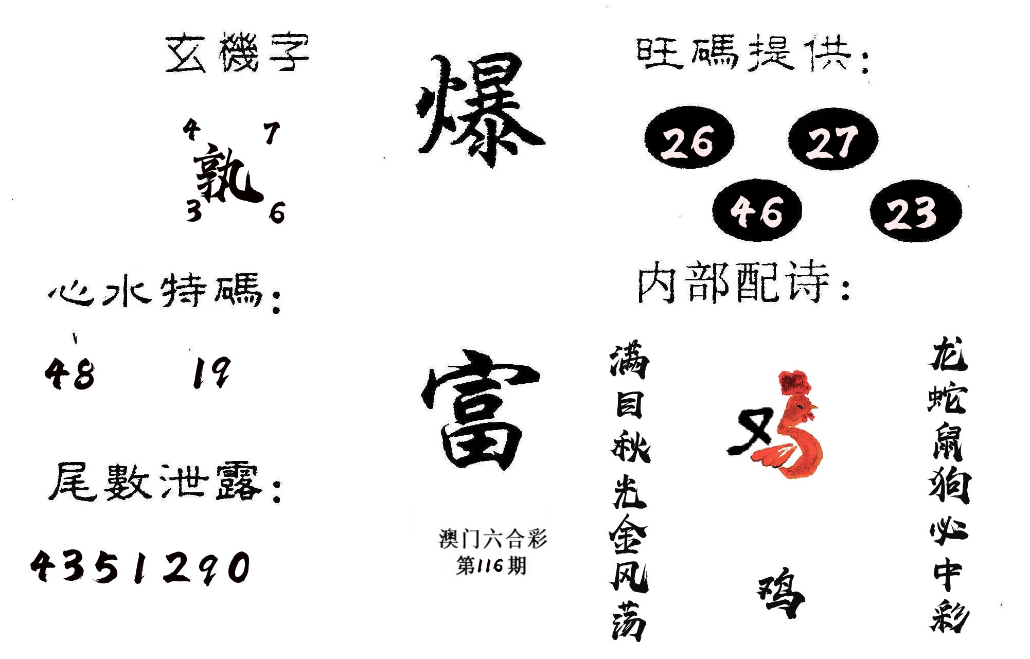 爆富 第116期