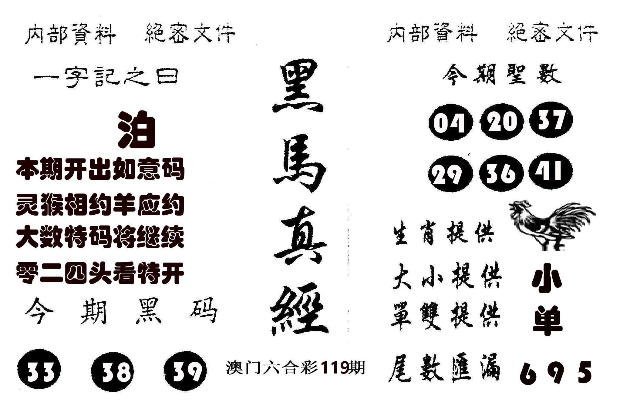 黑马真经 第119期