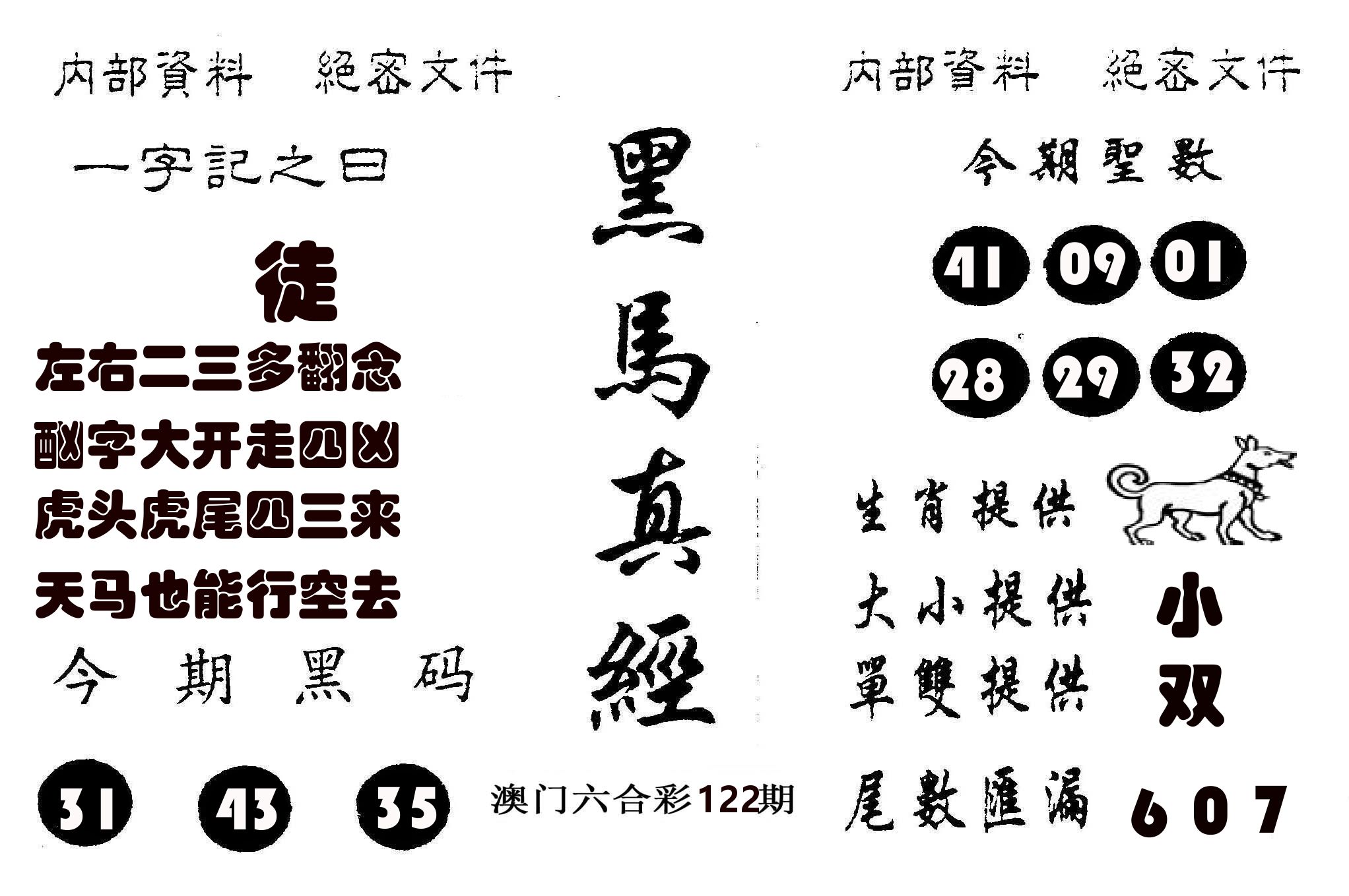 黑马真经 第122期