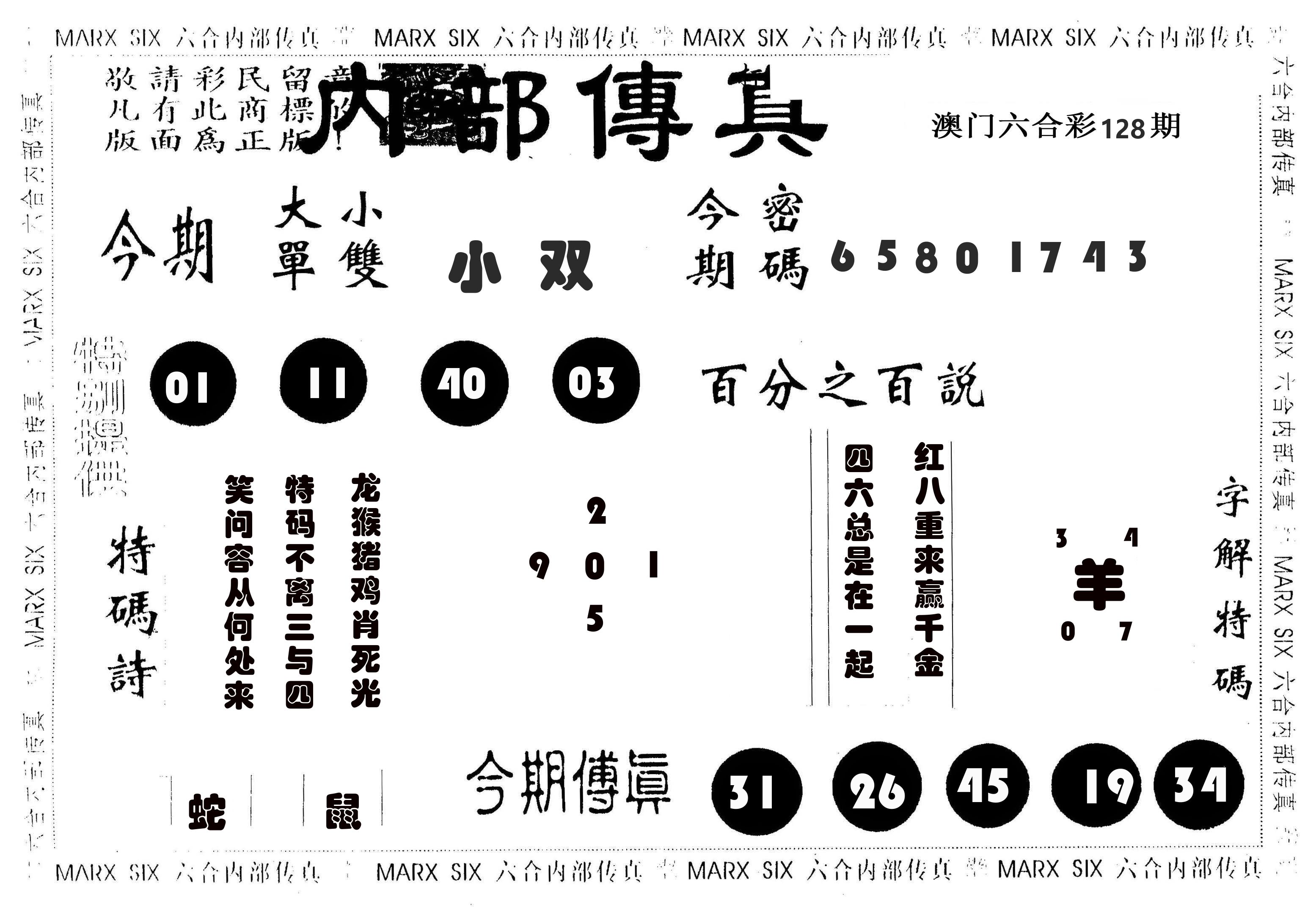 内部传真 第128期