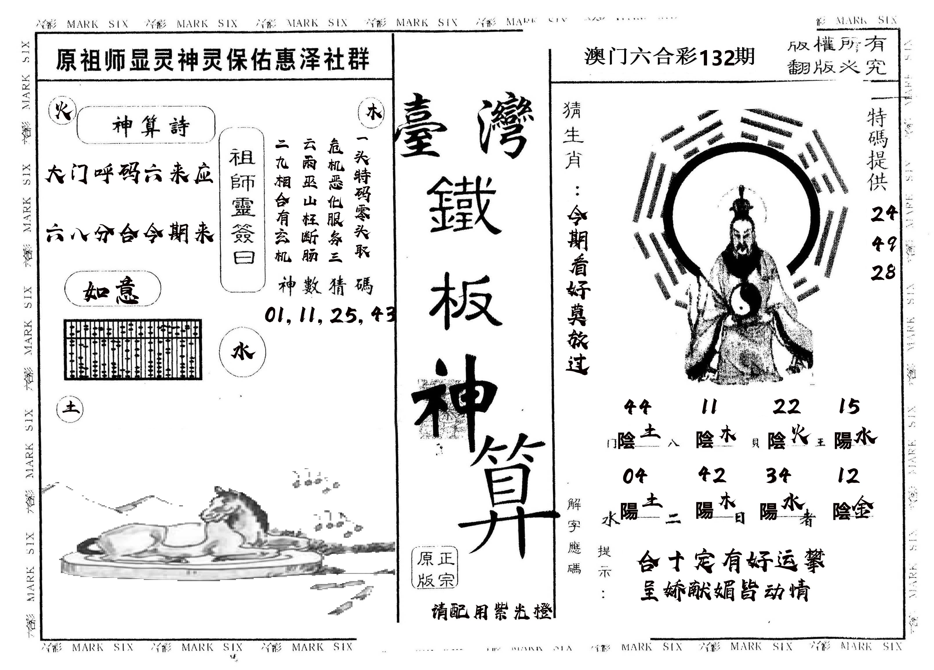 另版台湾铁板 第132期