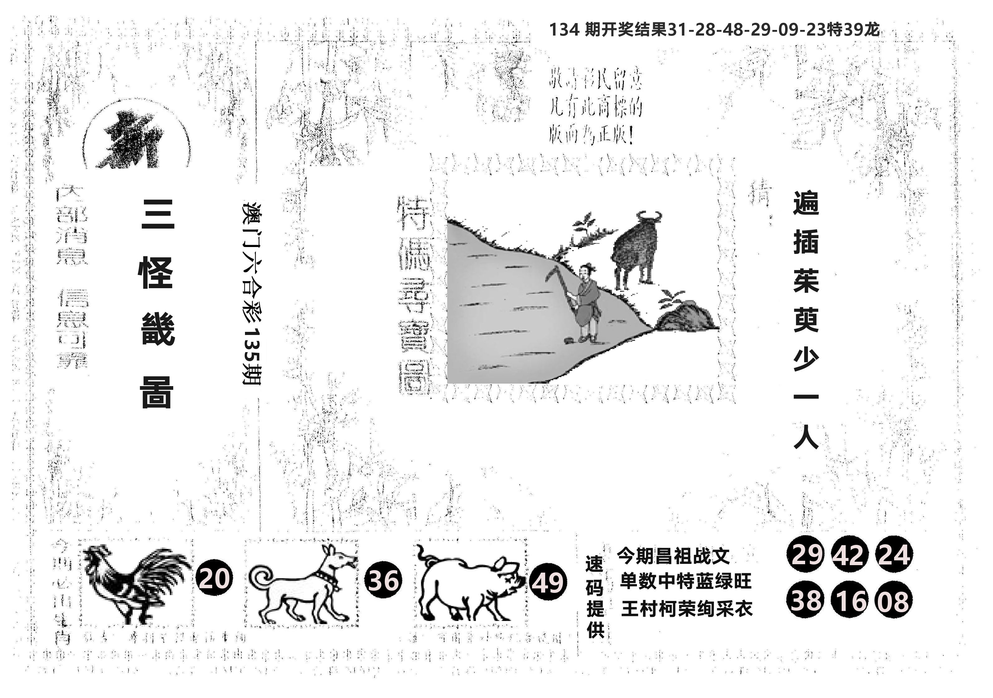 另版新三怪 第135期