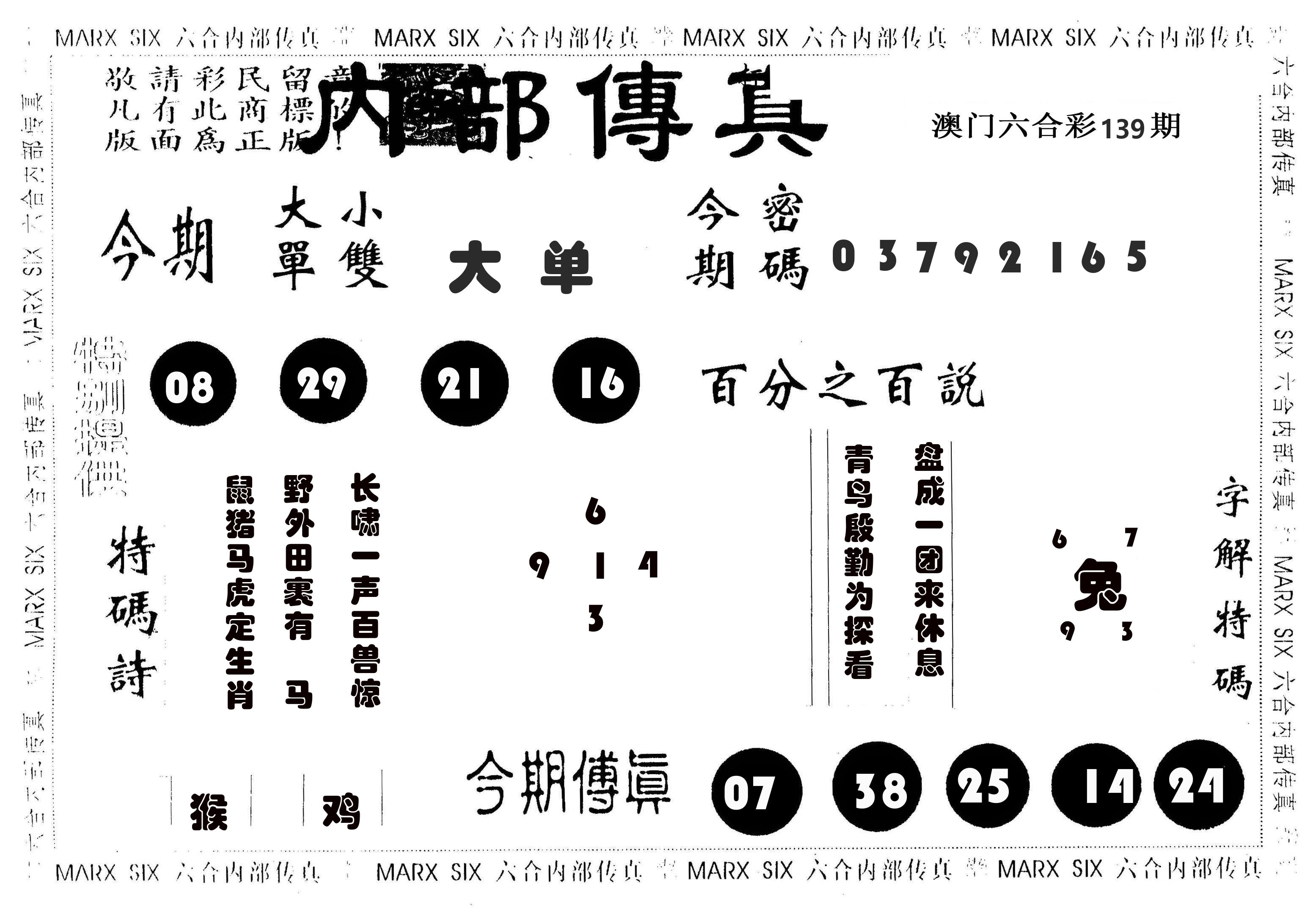 内部传真 第139期