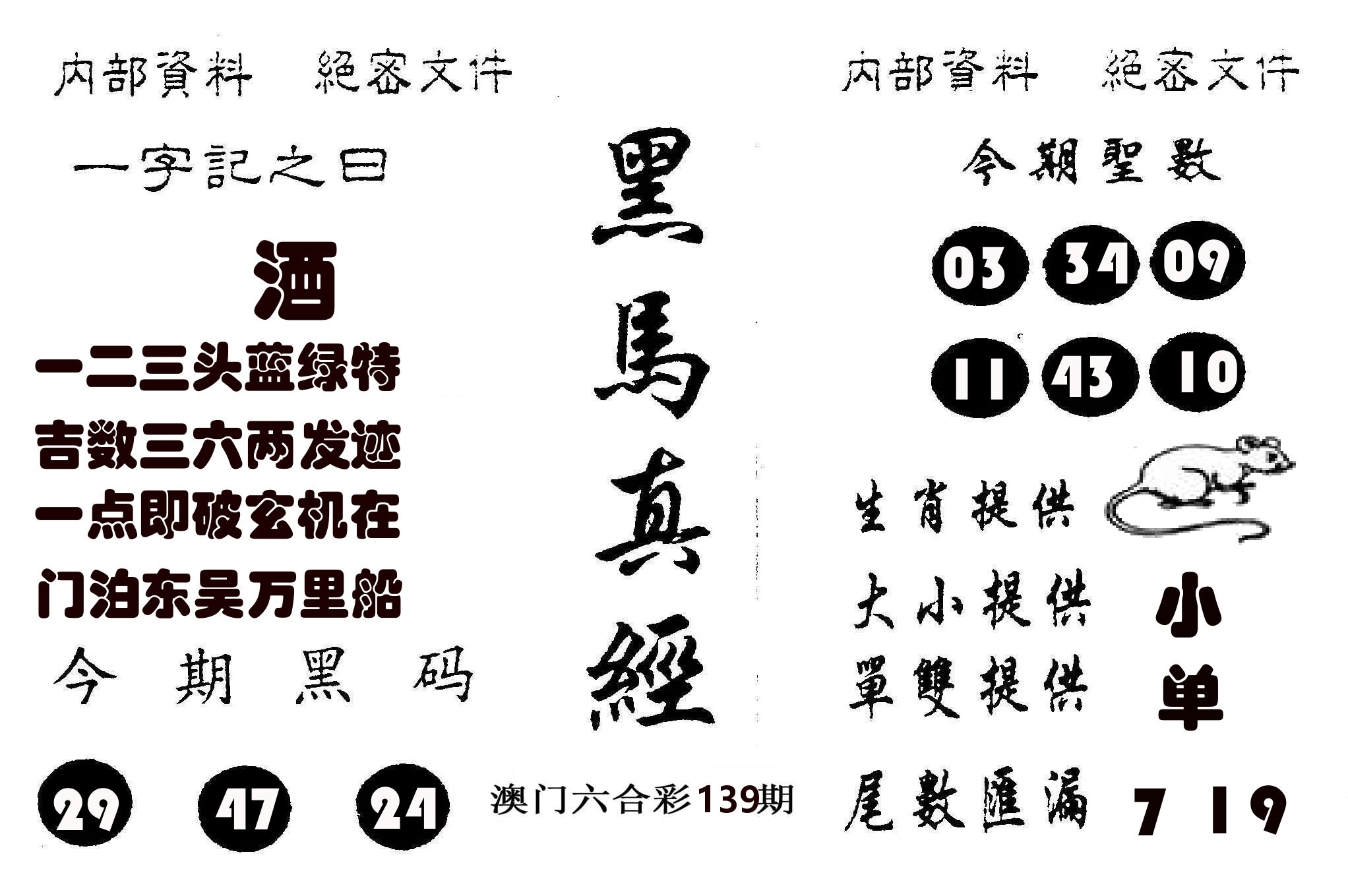 黑马真经 第139期