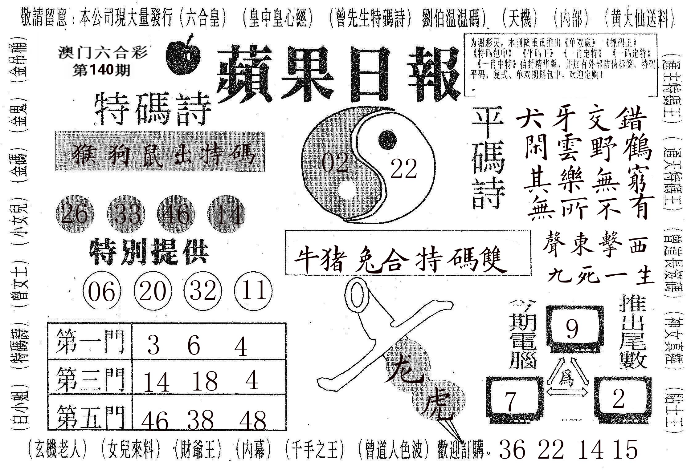 新苹果日报 第140期