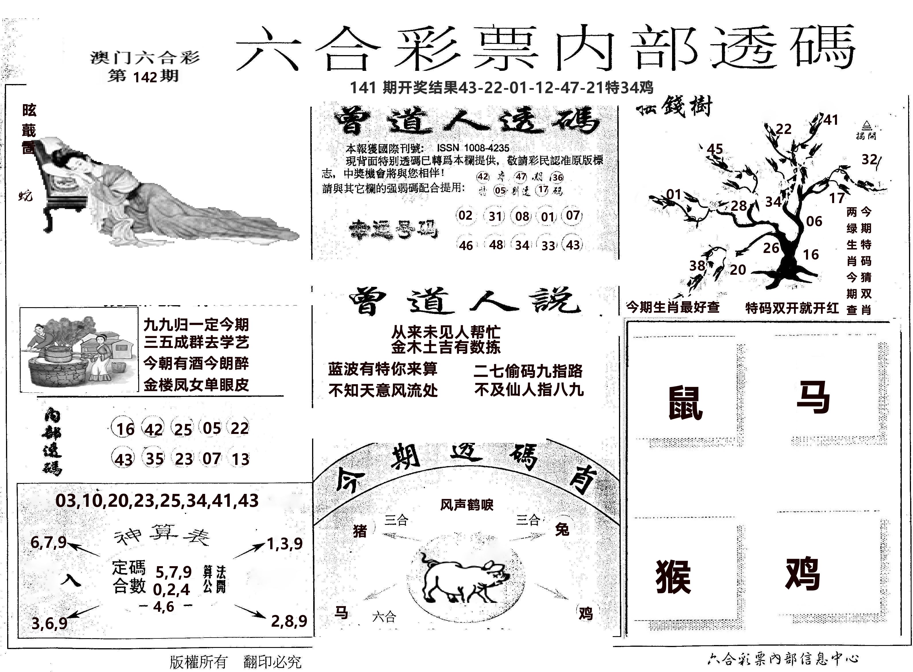 内部透码(信封) 第142期