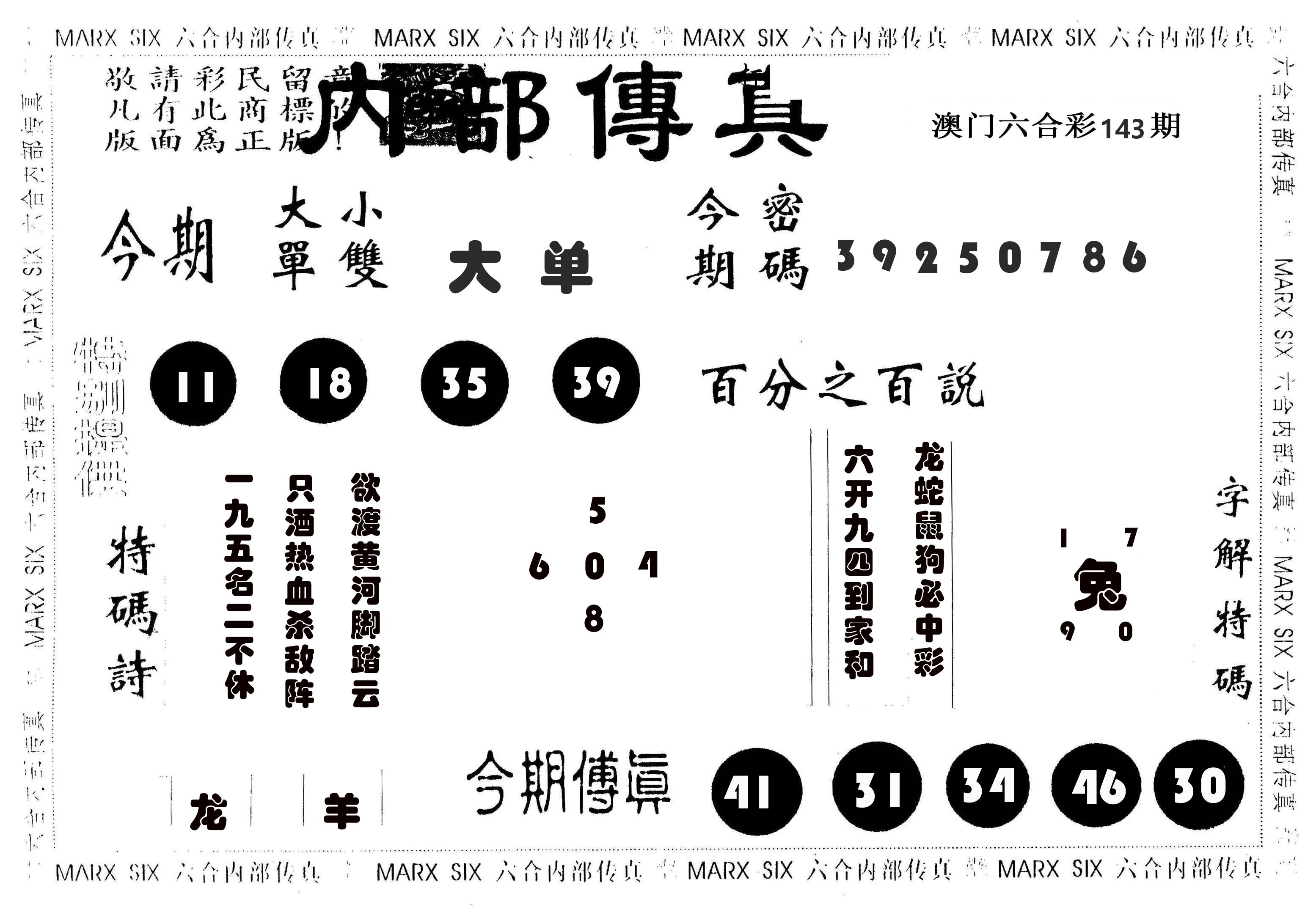 内部传真 第143期