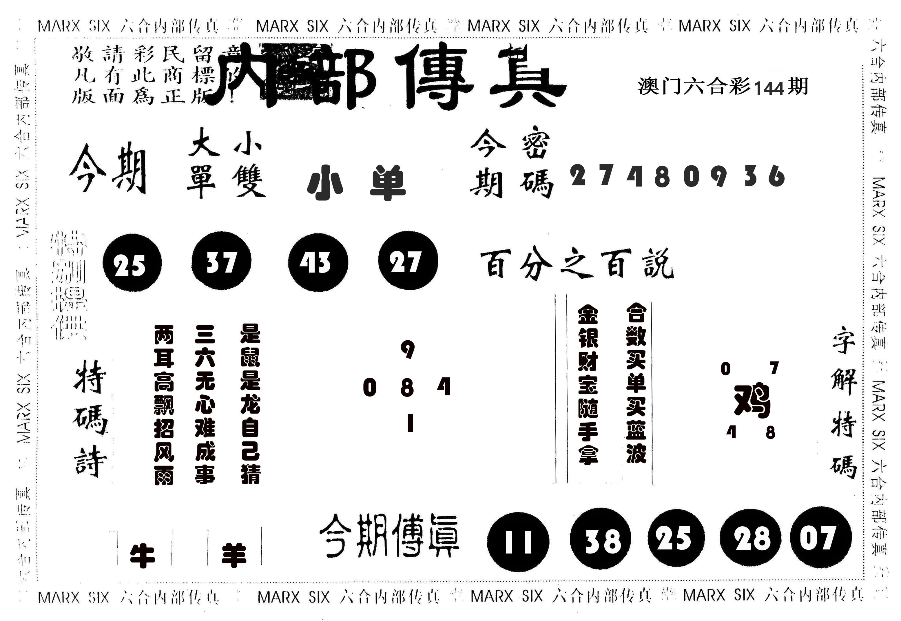 内部传真 第144期
