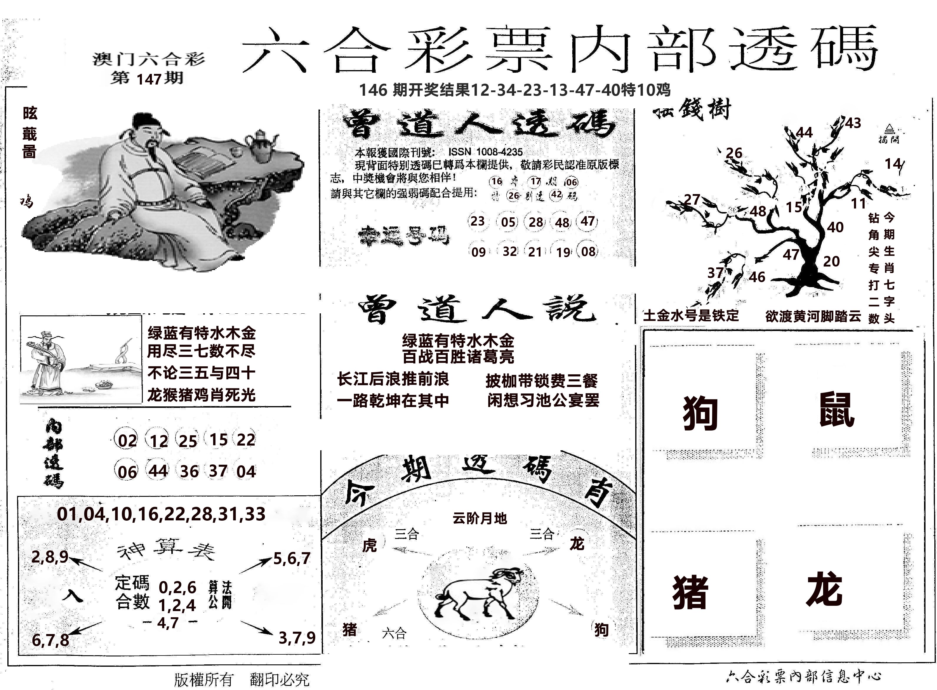 内部透码(信封) 第147期