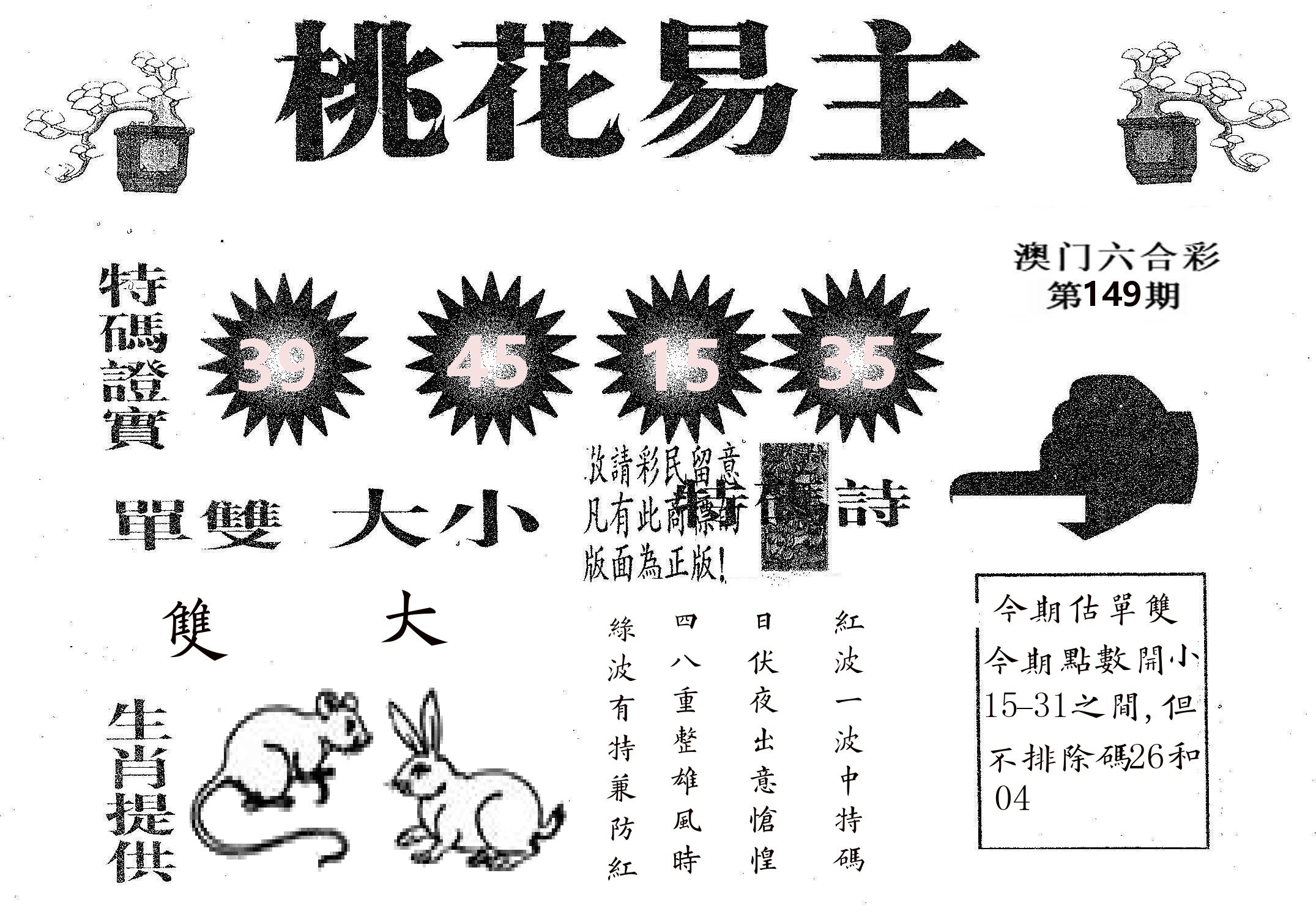 桃花易主 第149期