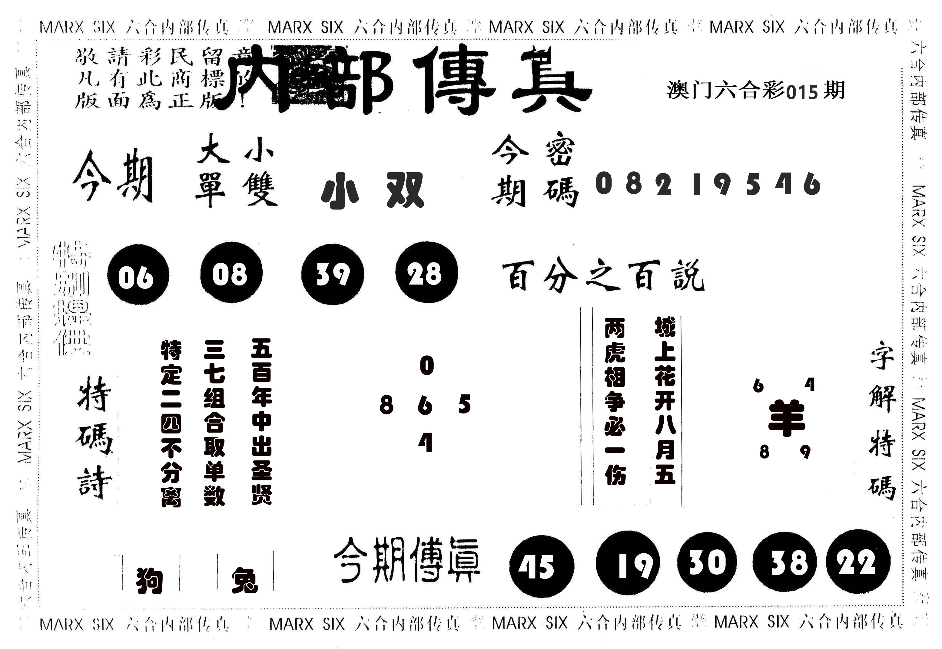 内部传真 第15期