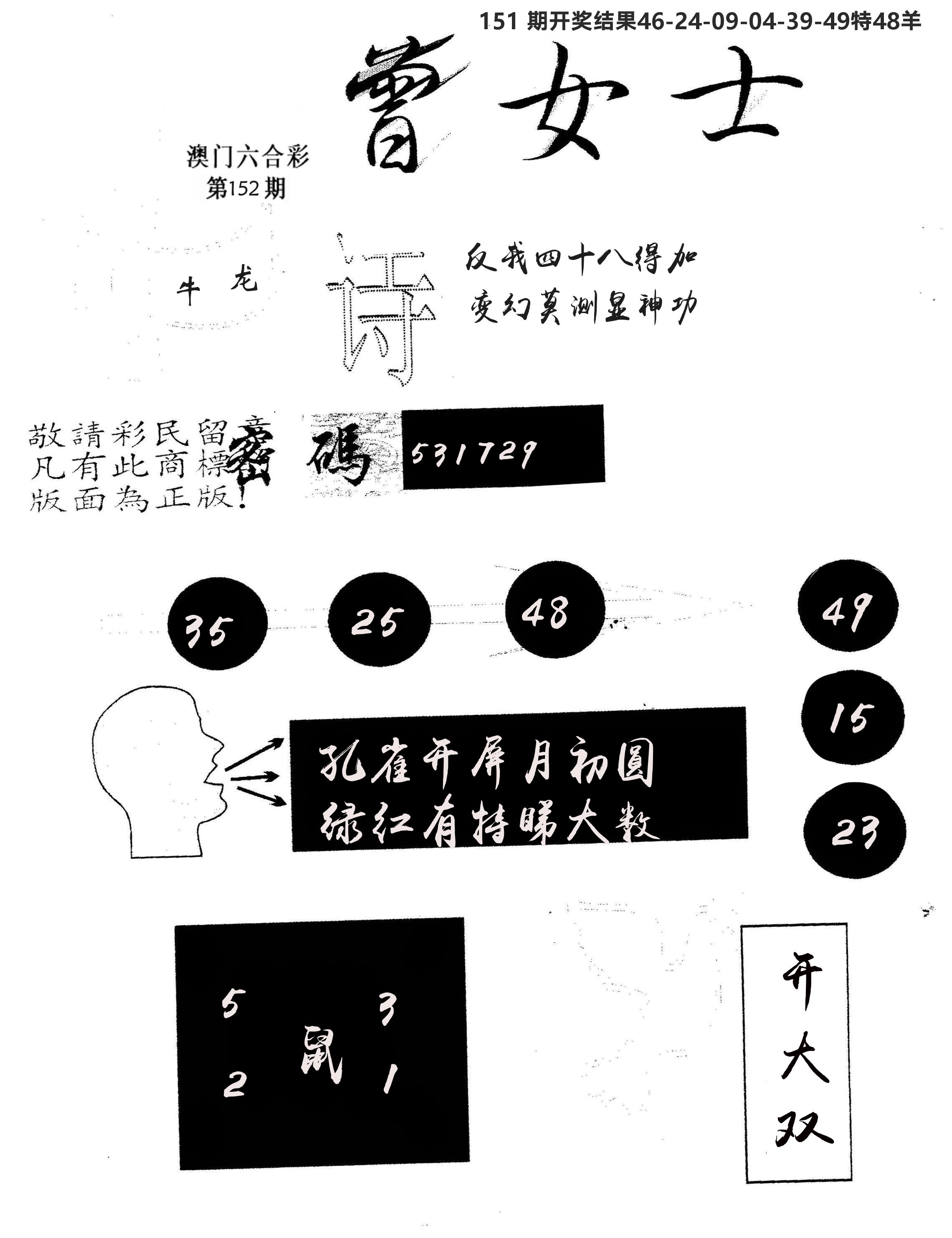 另版曾女士百灵鸟 第152期