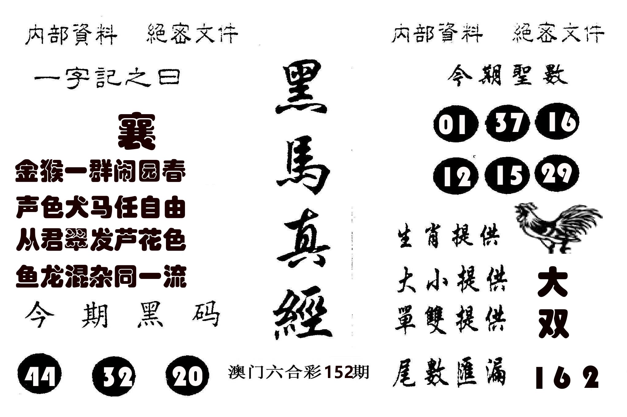 黑马真经 第152期