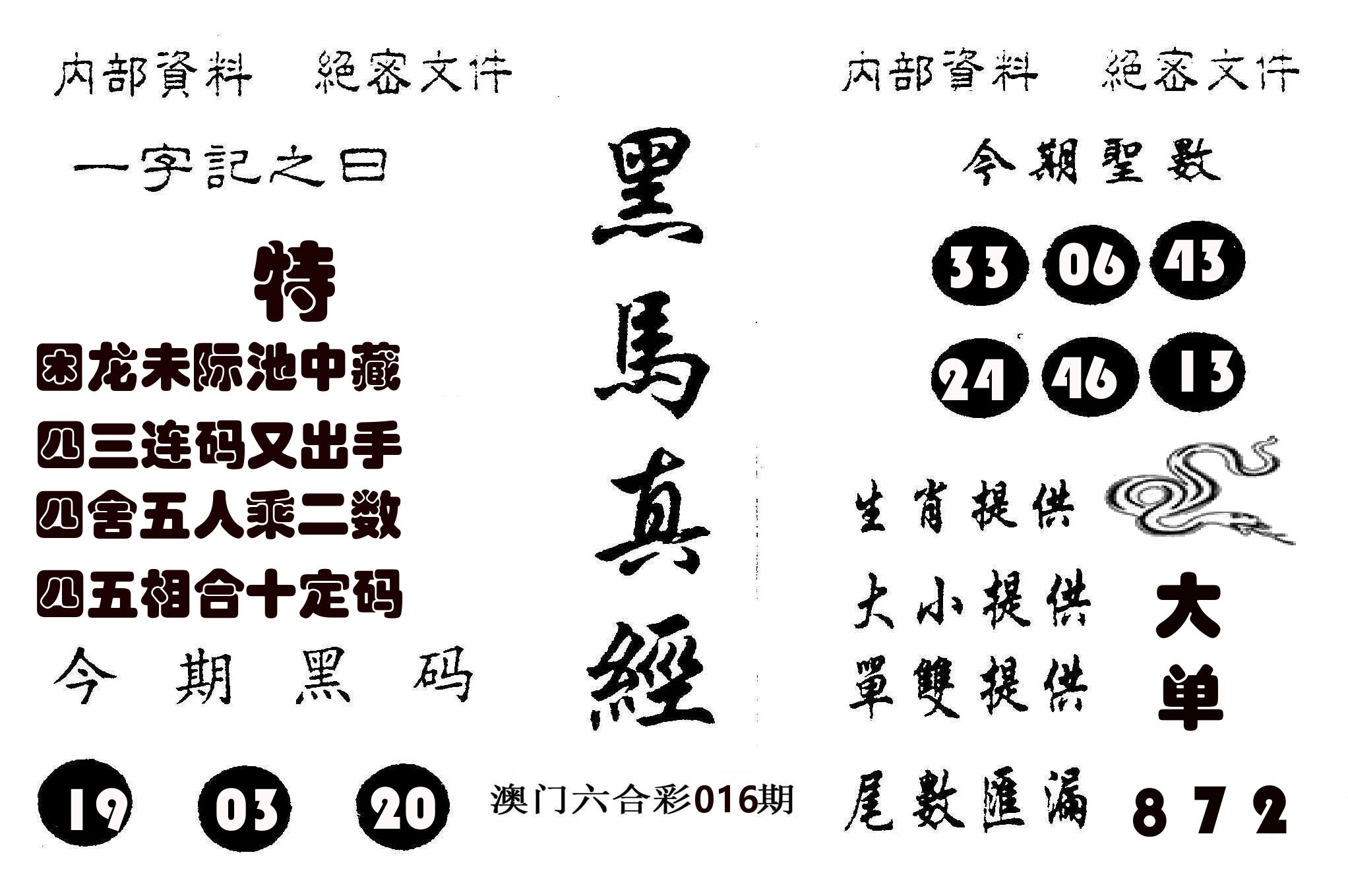 黑马真经 第16期