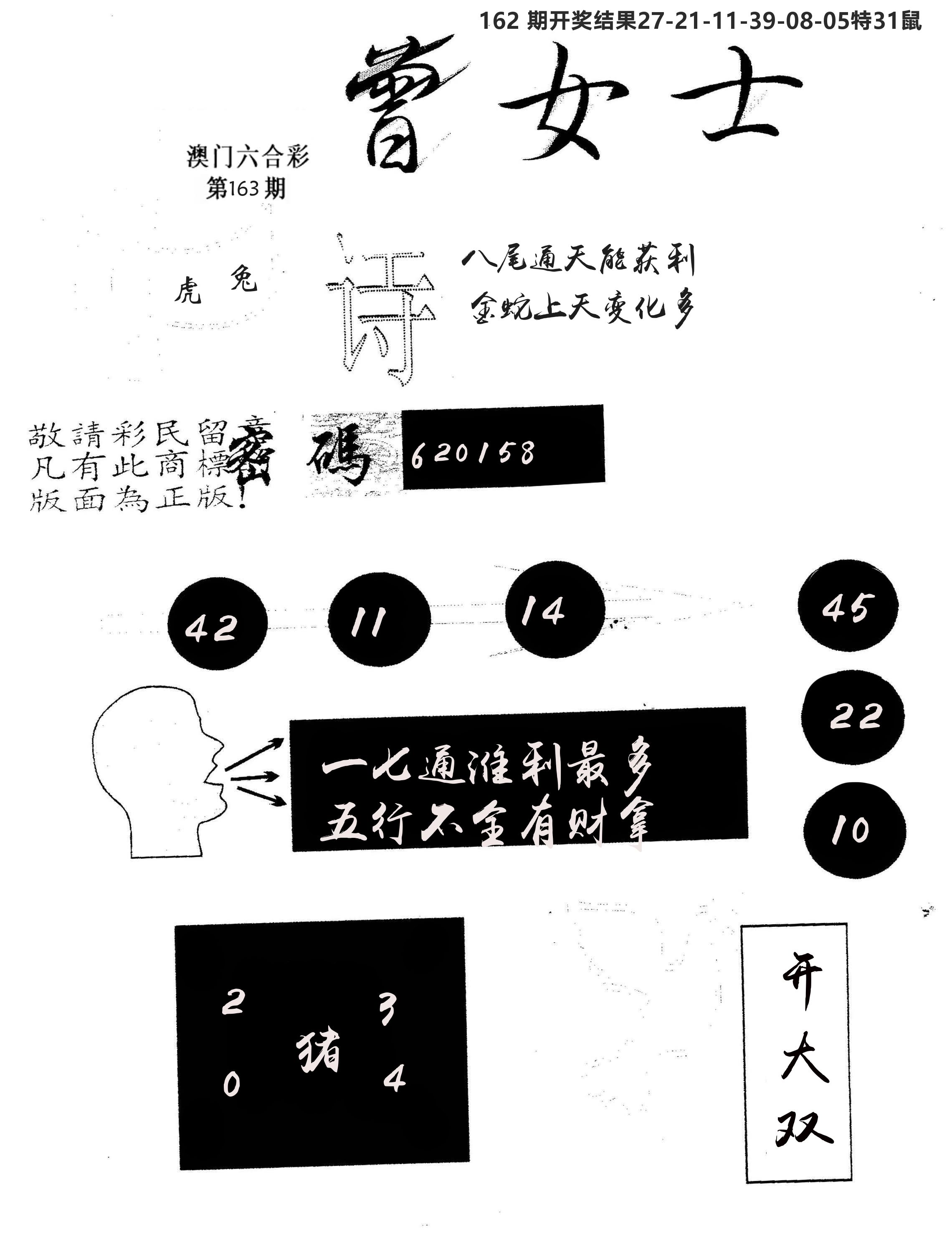 另版曾女士百灵鸟 第163期