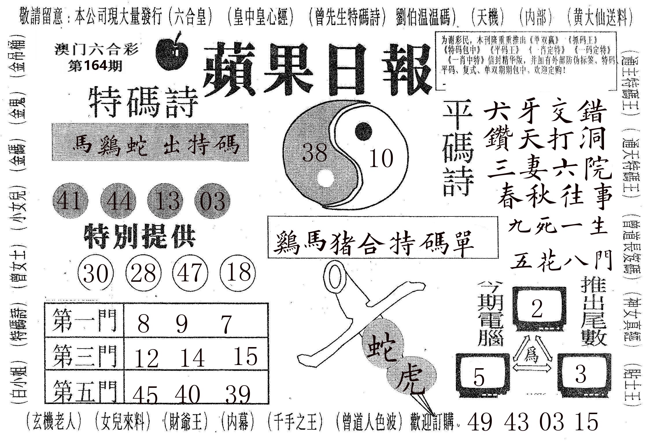 新苹果日报 第164期