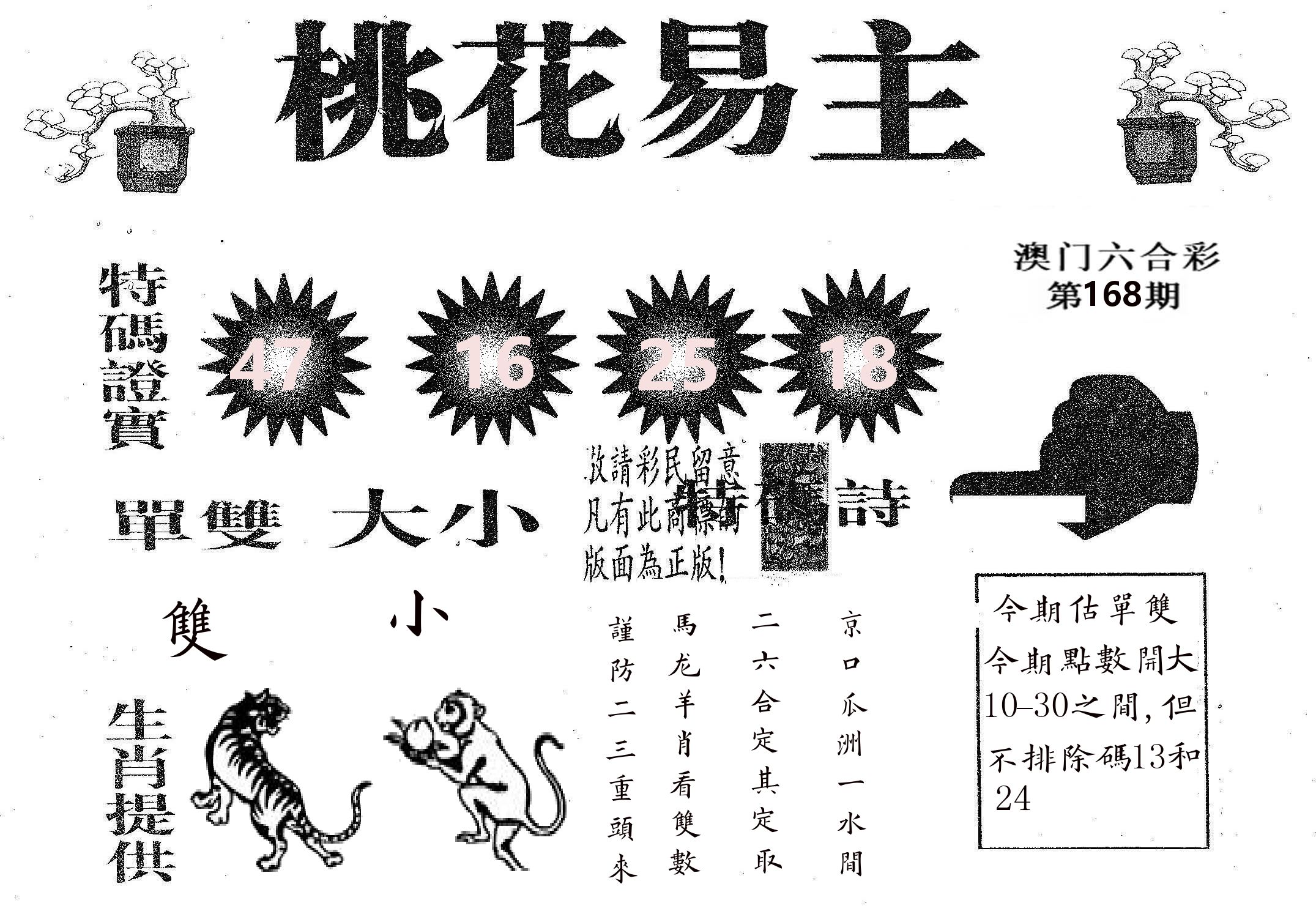 桃花易主 第168期
