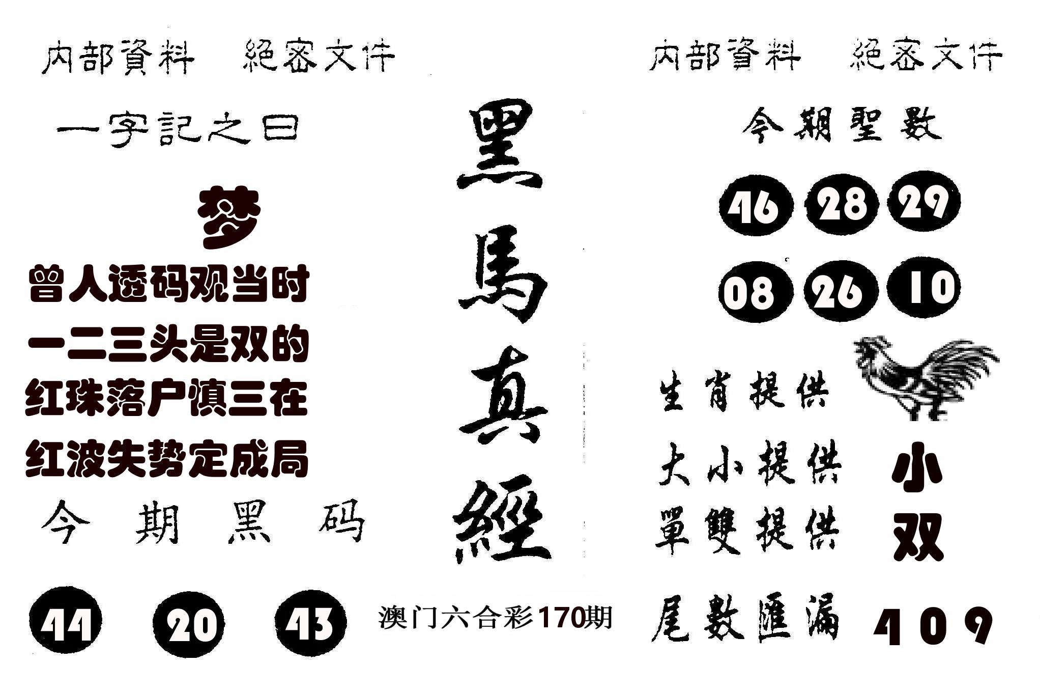 黑马真经 第170期