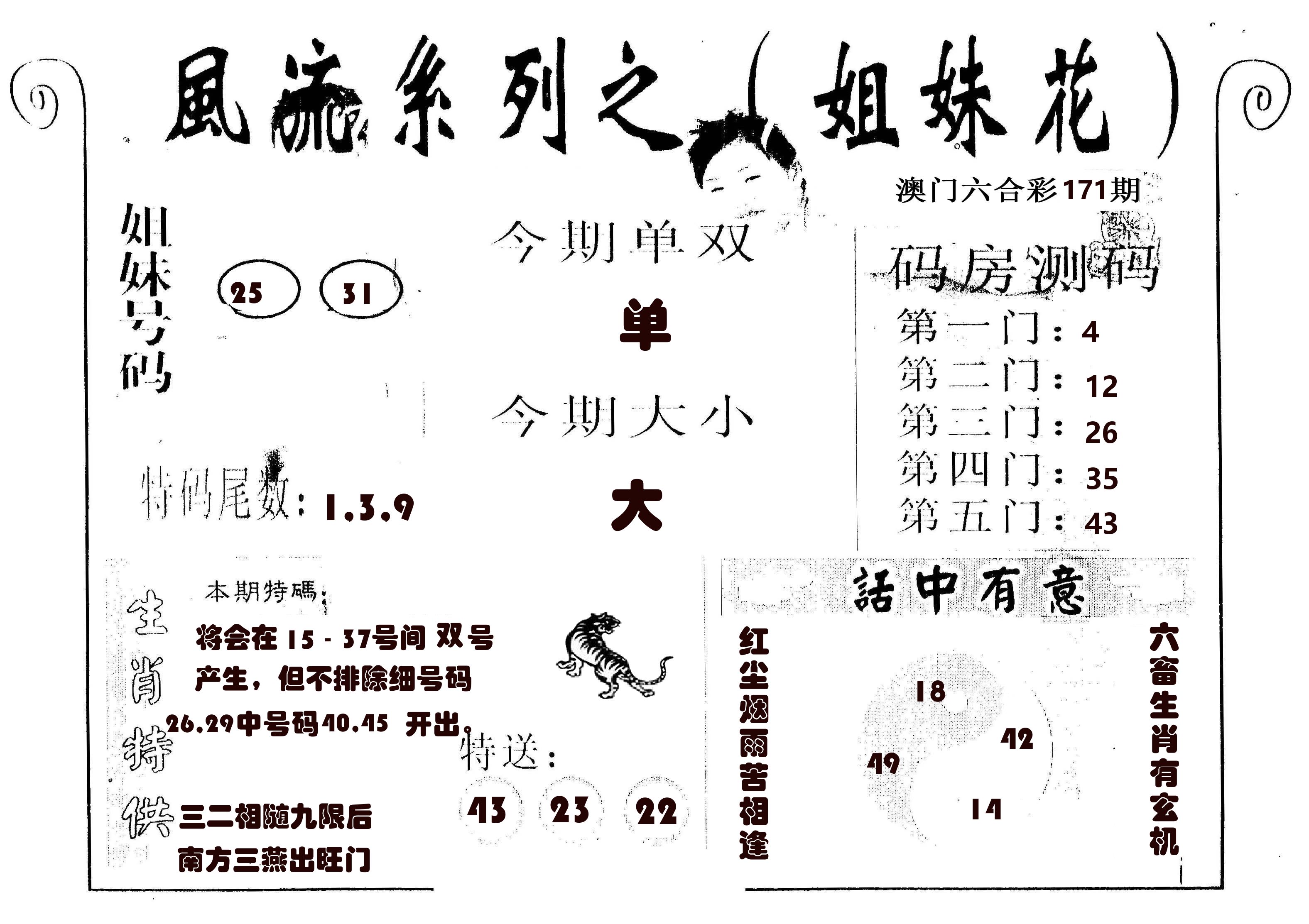 风流系列-1 第171期