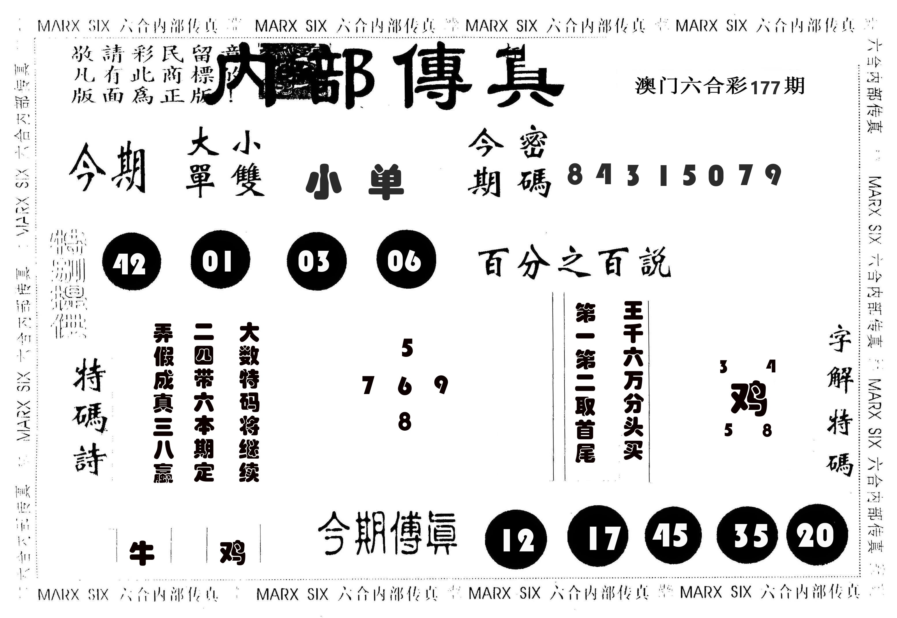 内部传真 第177期