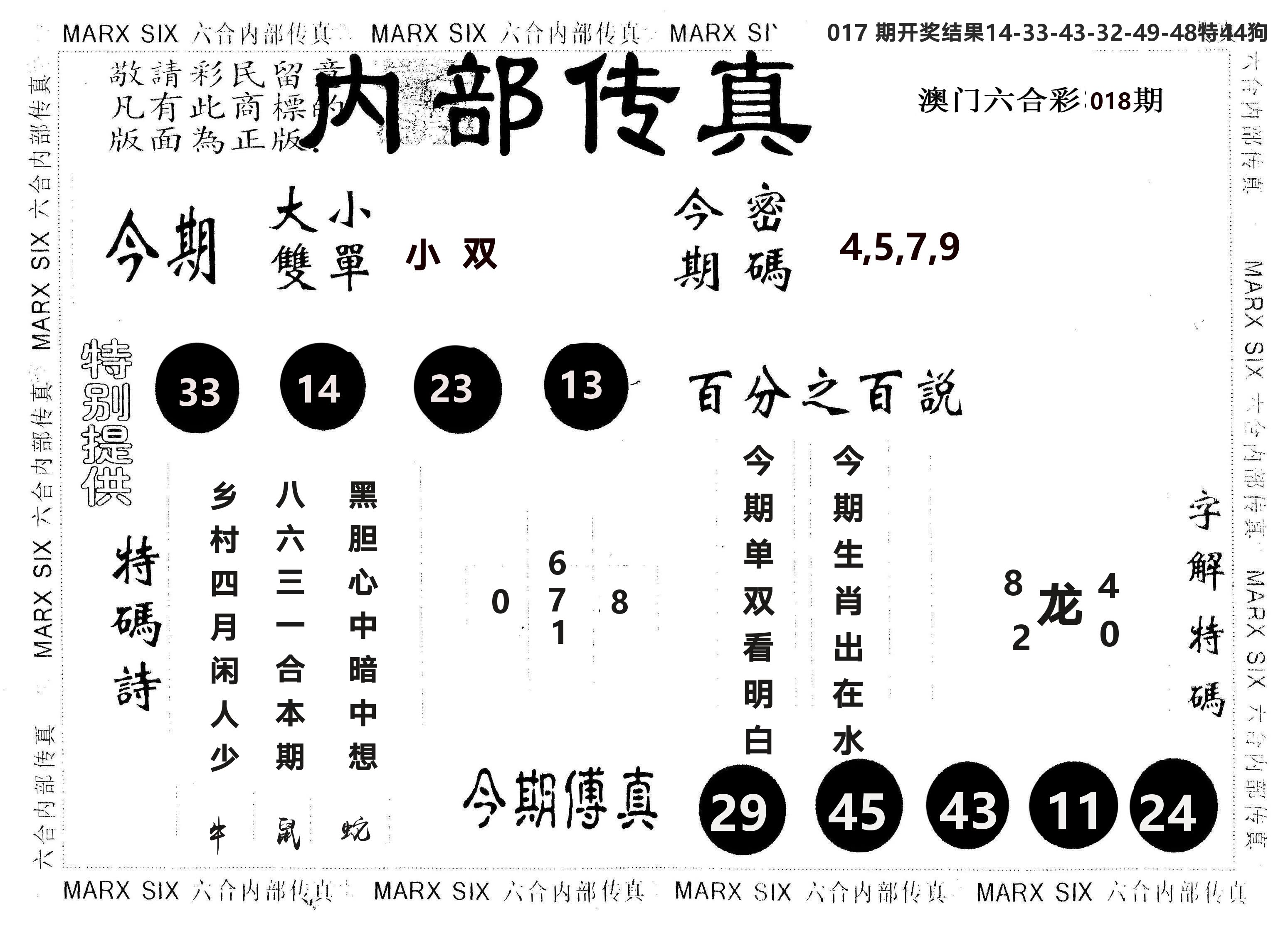 另版内部传真 第18期