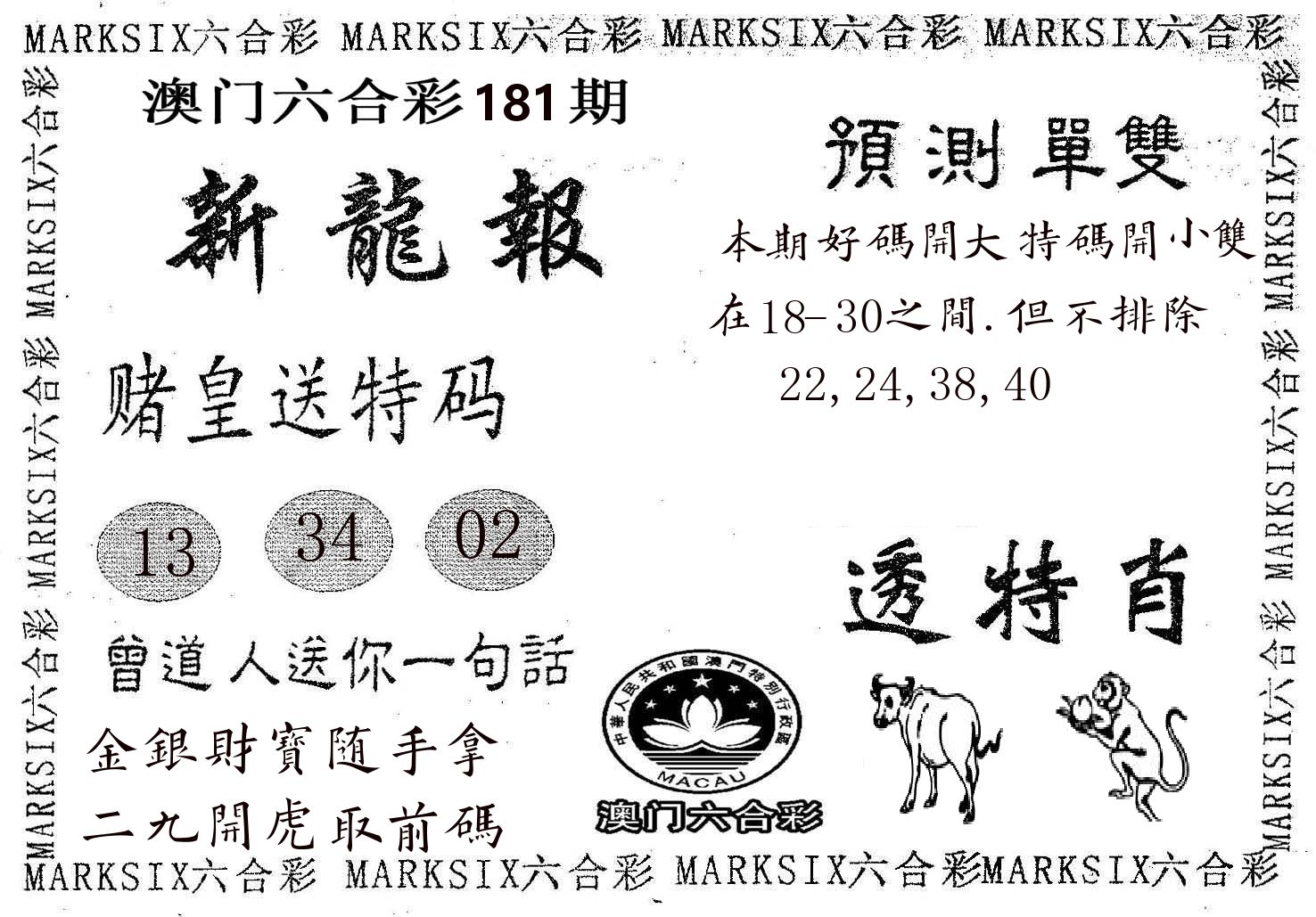 新龙报 第181期