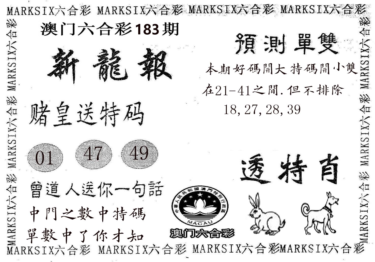 新龙报 第183期