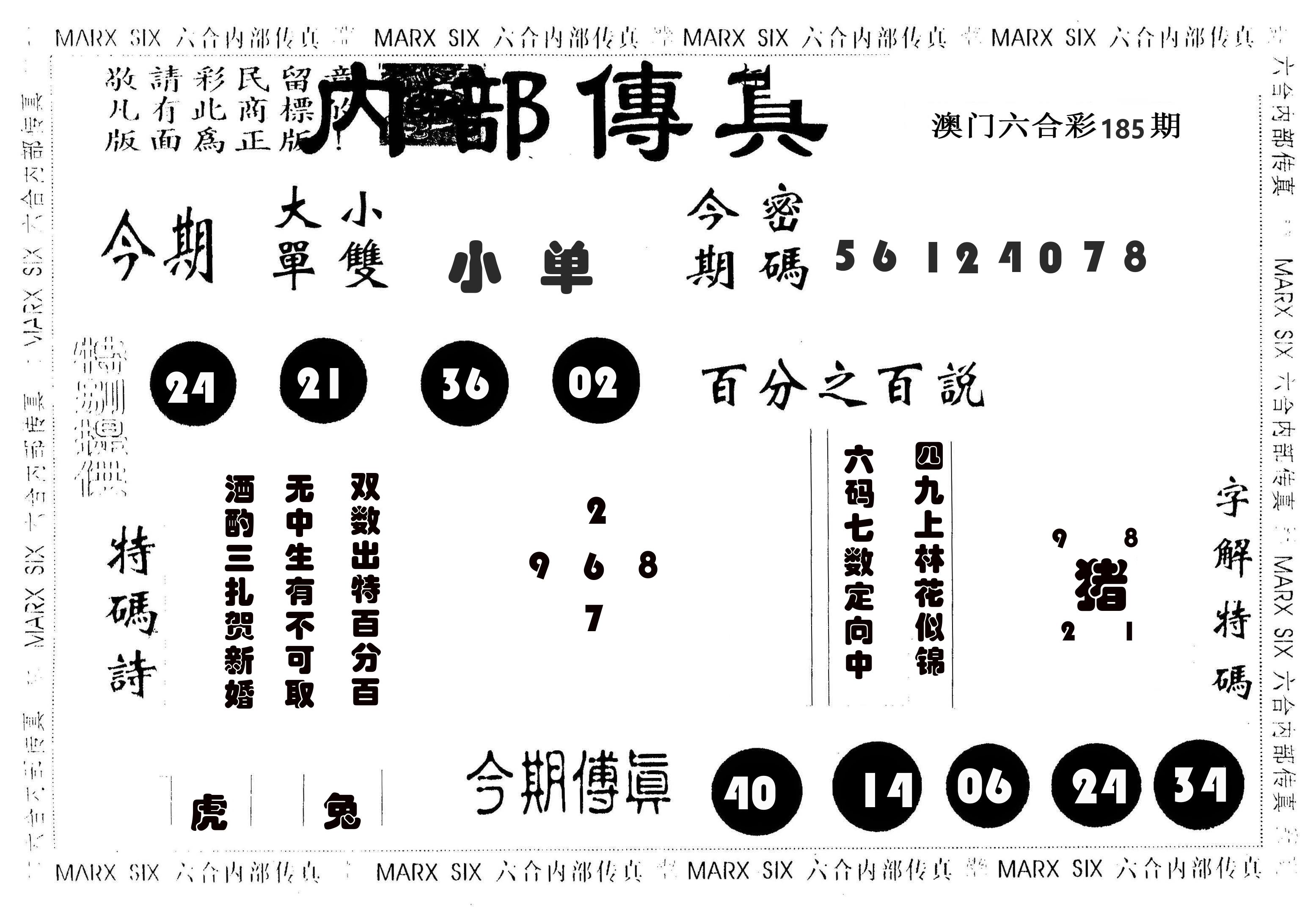 内部传真 第185期