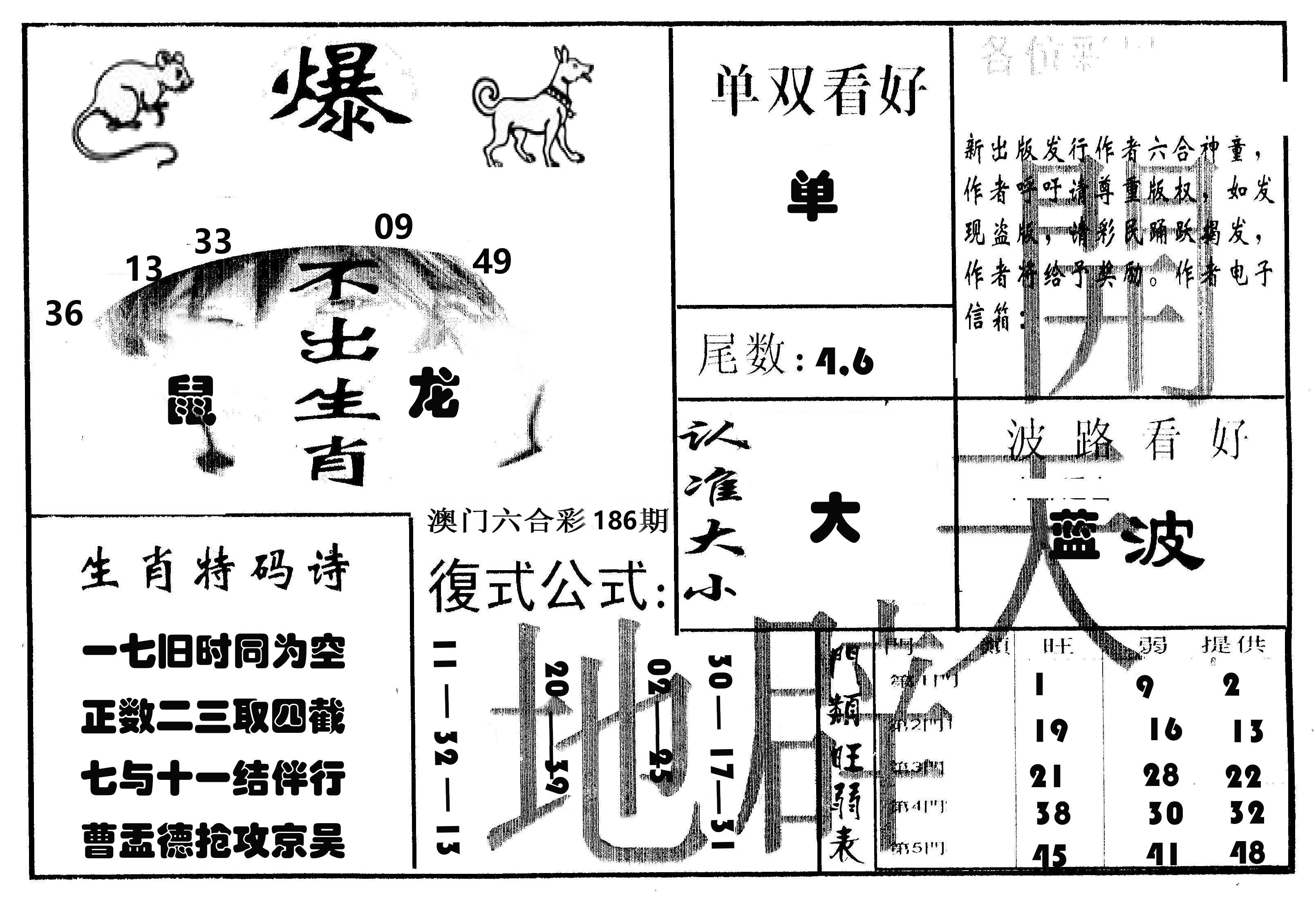 开天辟地 第186期
