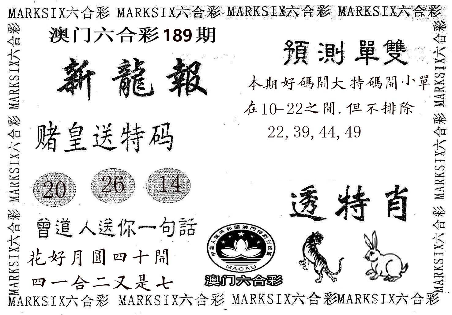 新龙报 第189期